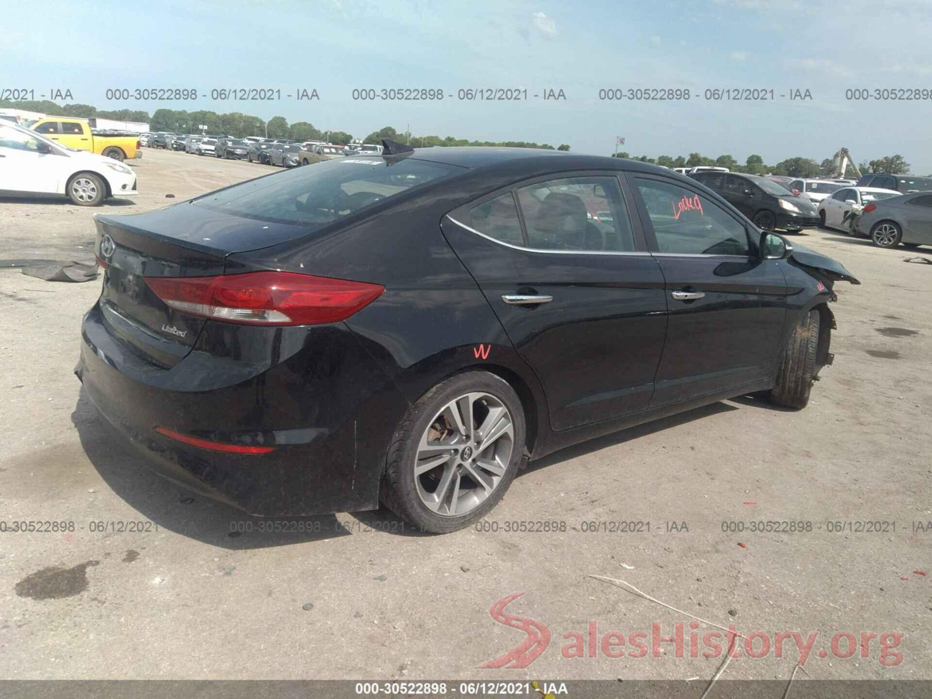 KMHD84LF6HU065579 2017 HYUNDAI ELANTRA