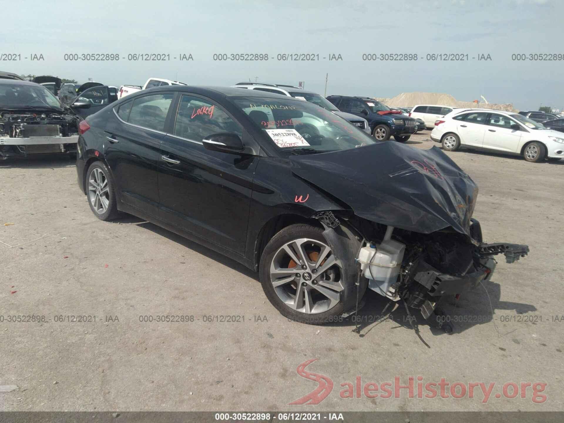 KMHD84LF6HU065579 2017 HYUNDAI ELANTRA