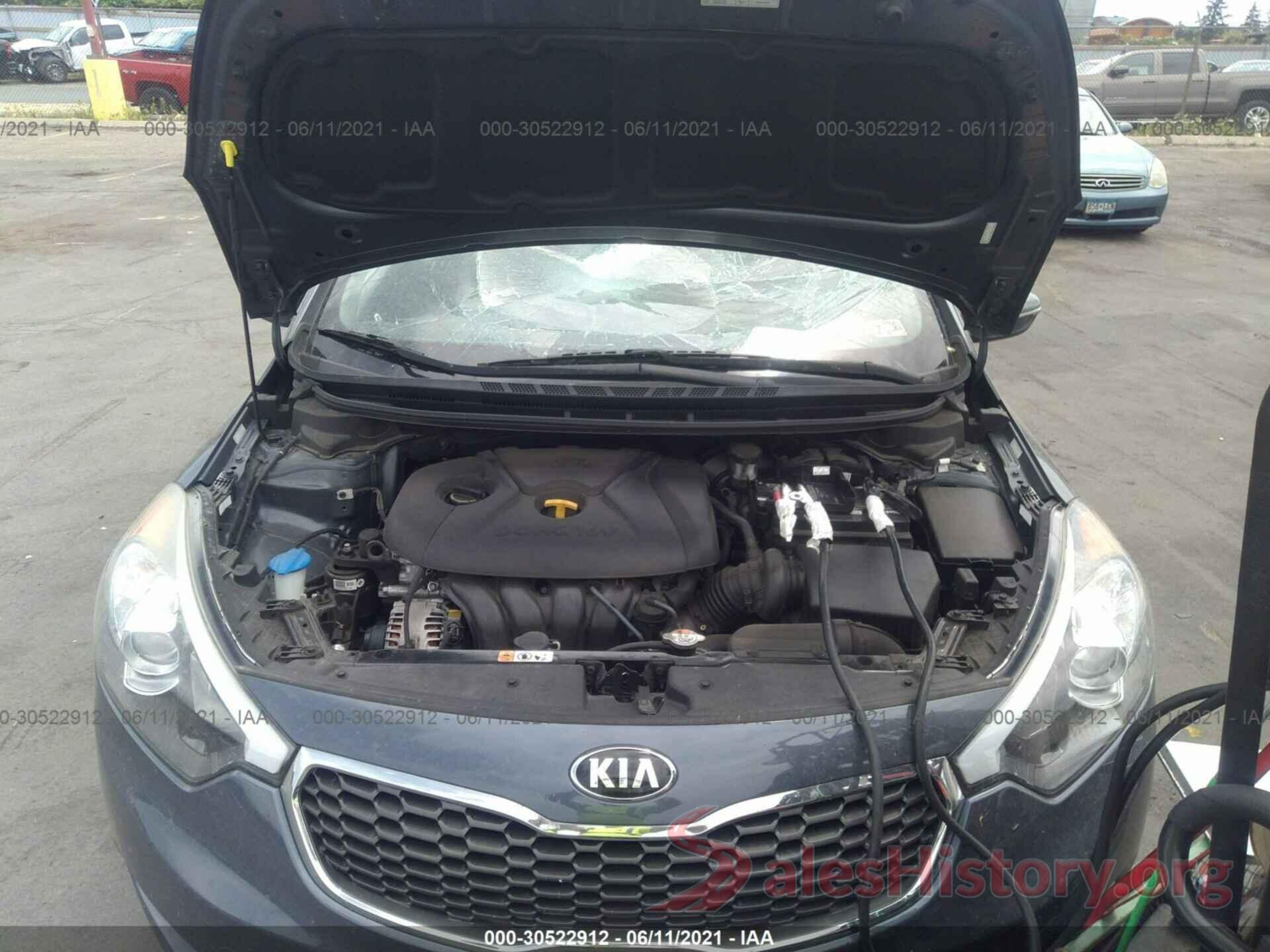 KNAFX4A68G5534373 2016 KIA FORTE