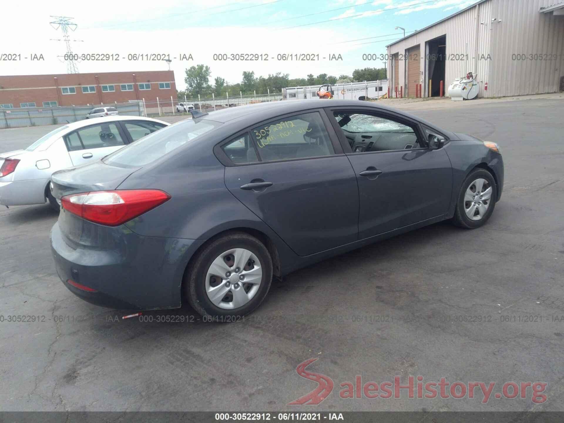 KNAFX4A68G5534373 2016 KIA FORTE