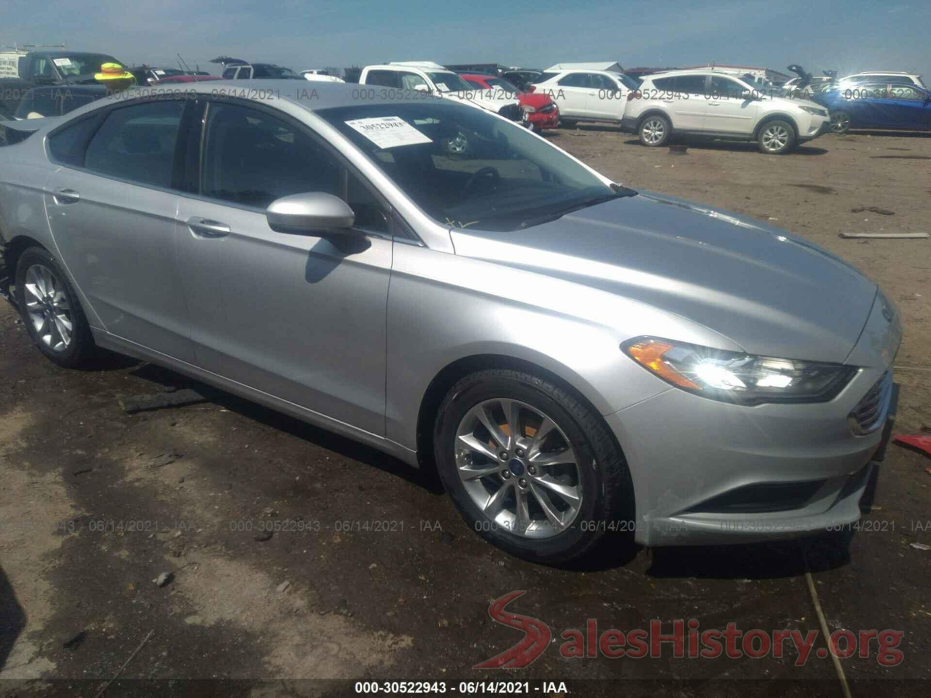 3FA6P0H79HR181205 2017 FORD FUSION