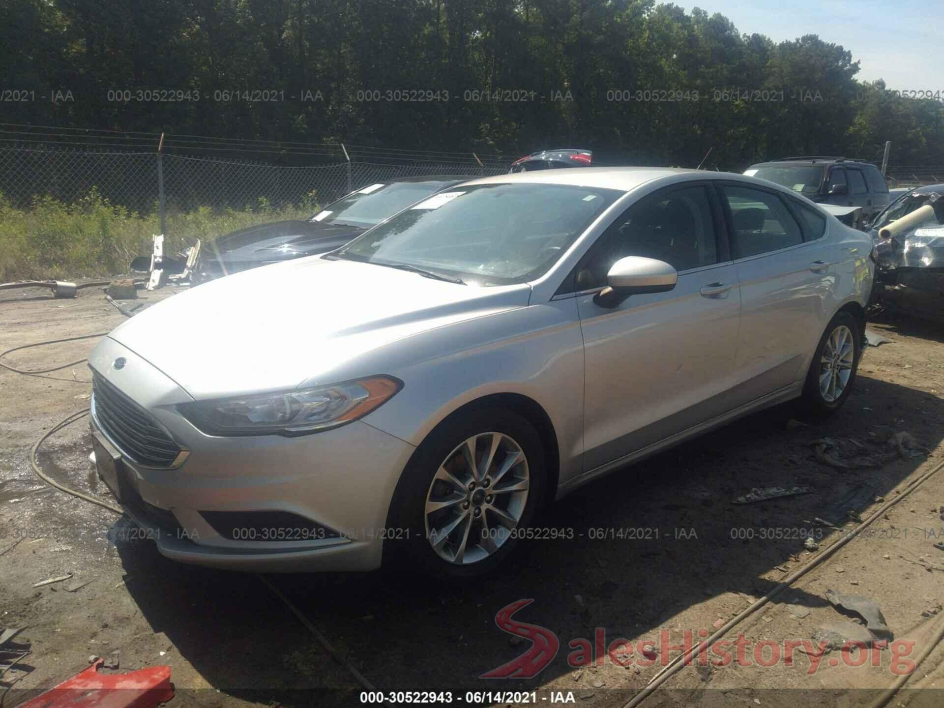 3FA6P0H79HR181205 2017 FORD FUSION