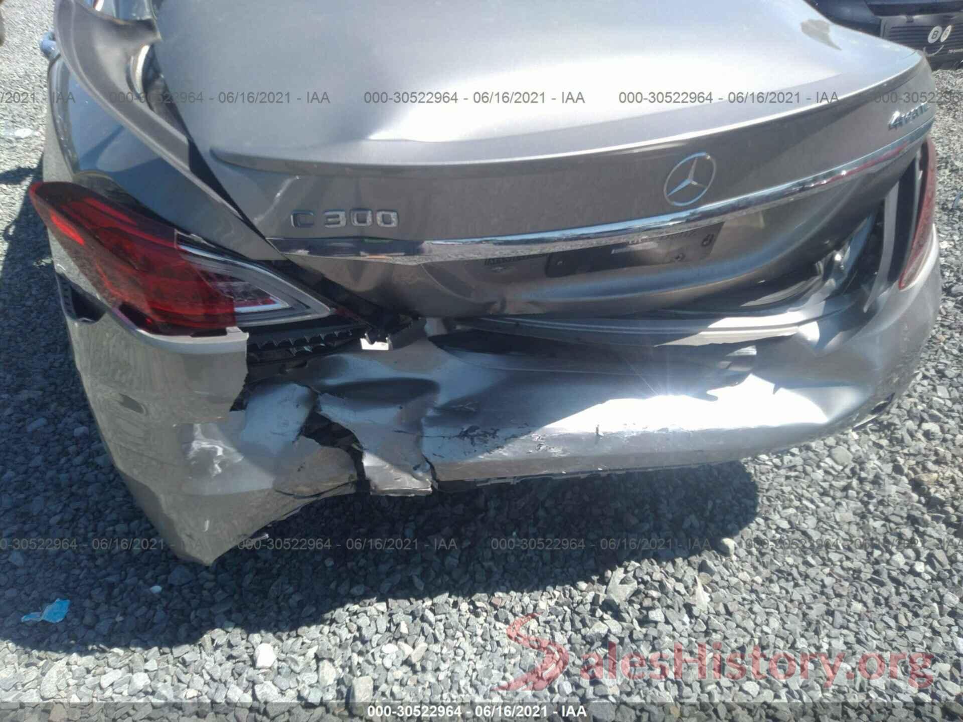 55SWF8EB9KU313651 2019 MERCEDES-BENZ C-CLASS