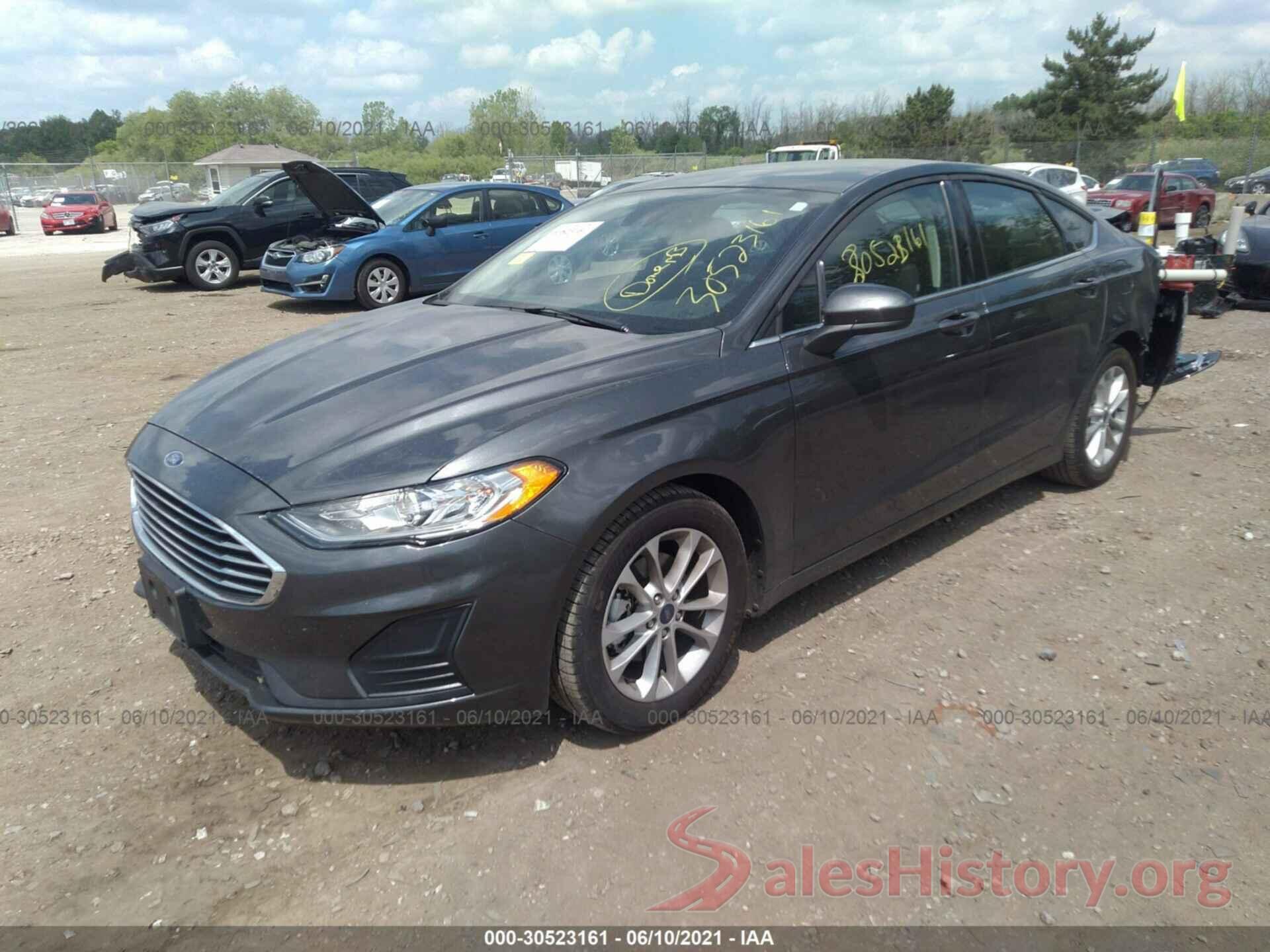 3FA6P0HD5LR123025 2020 FORD FUSION