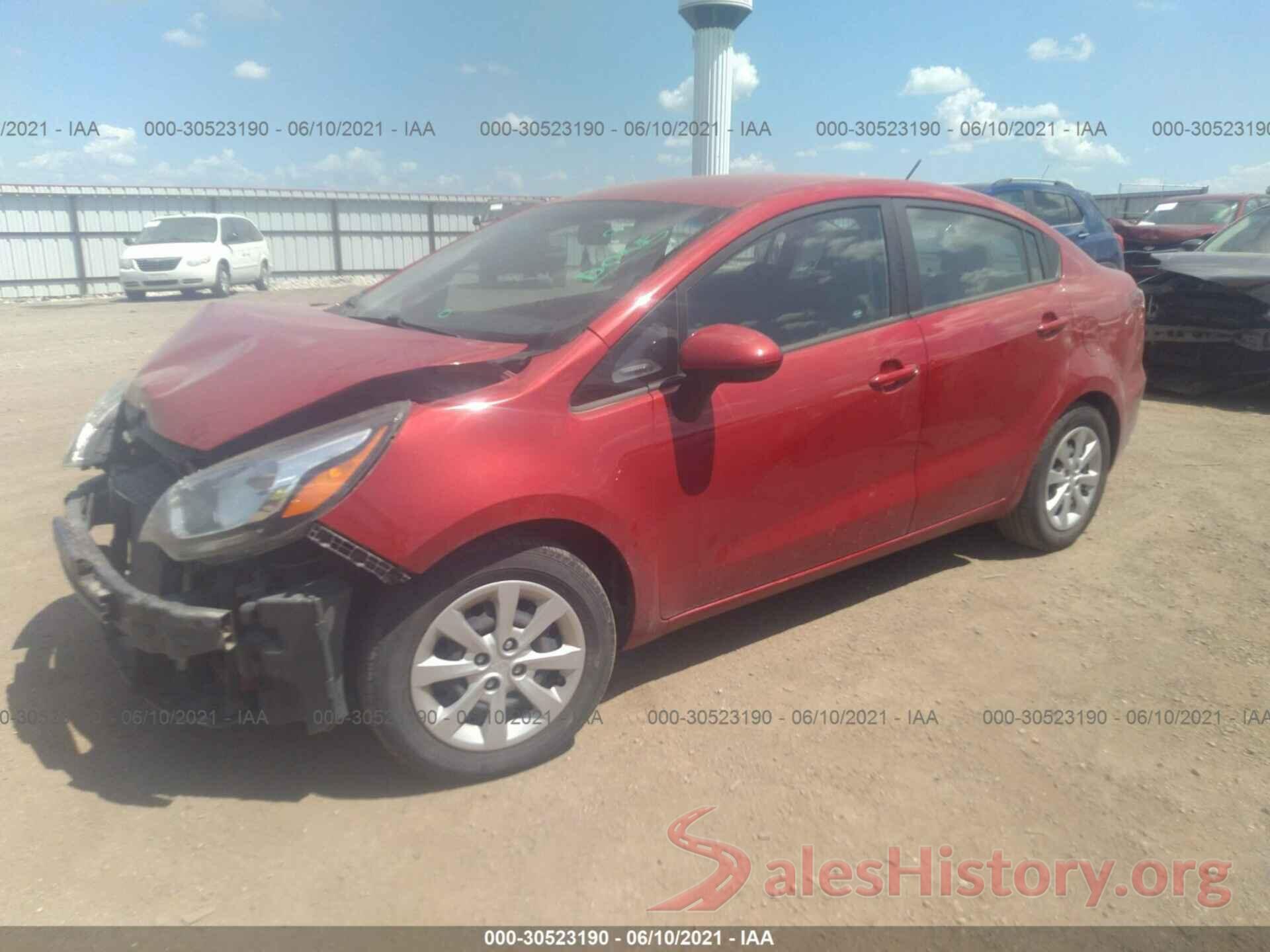 KNADM4A34H6016066 2017 KIA RIO