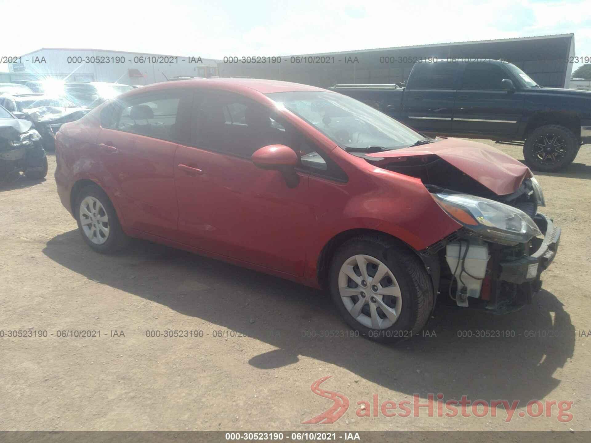 KNADM4A34H6016066 2017 KIA RIO