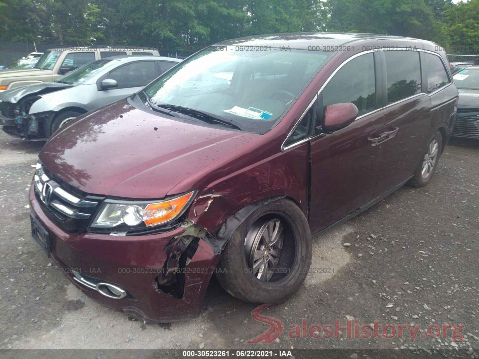 5FNRL5H47GB131702 2016 HONDA ODYSSEY