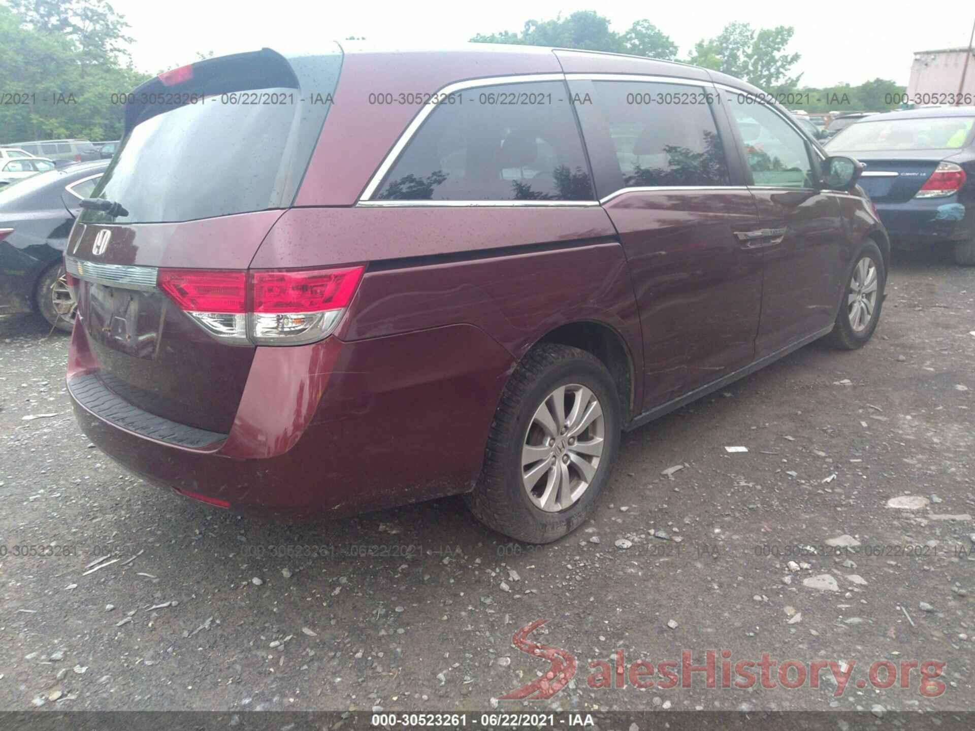 5FNRL5H47GB131702 2016 HONDA ODYSSEY