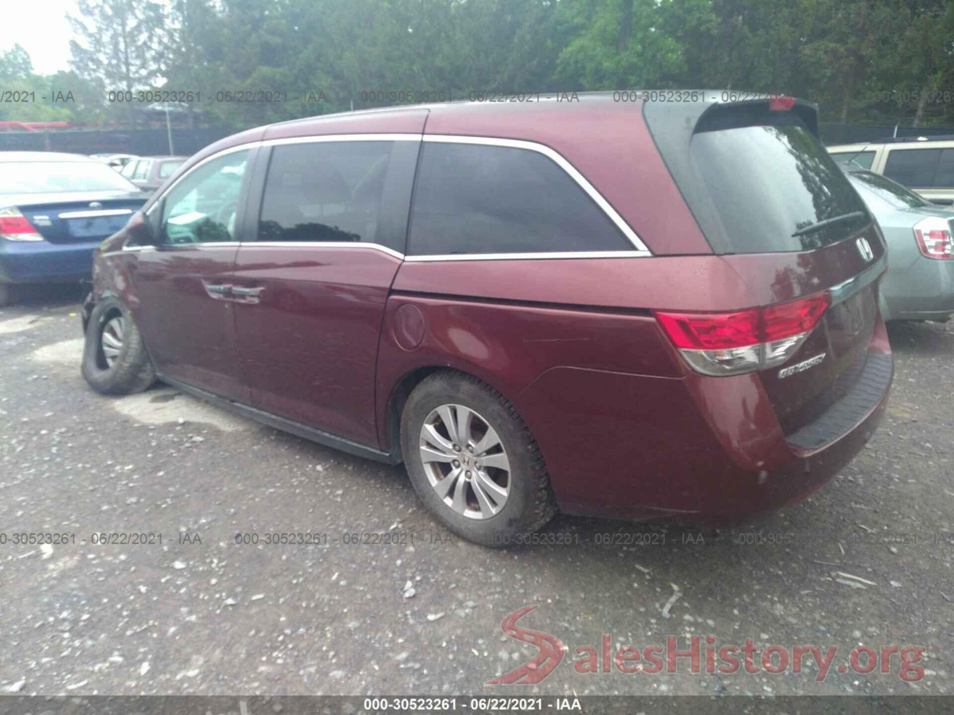 5FNRL5H47GB131702 2016 HONDA ODYSSEY