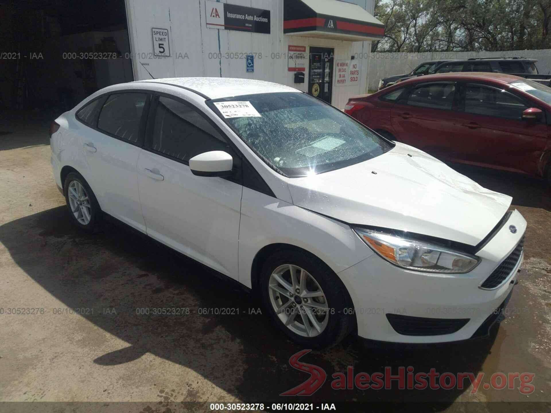 1FADP3F25JL250654 2018 FORD FOCUS