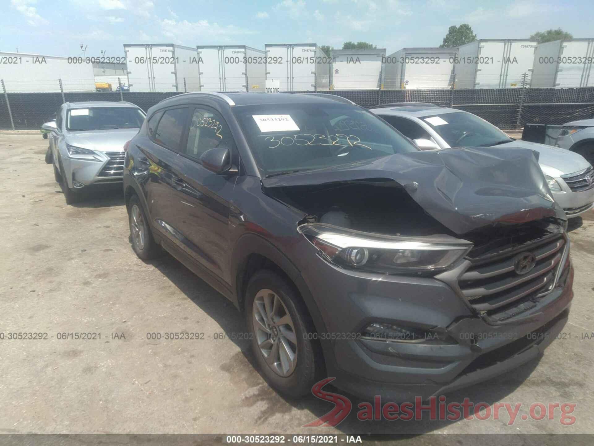 KM8J3CA43GU096283 2016 HYUNDAI TUCSON