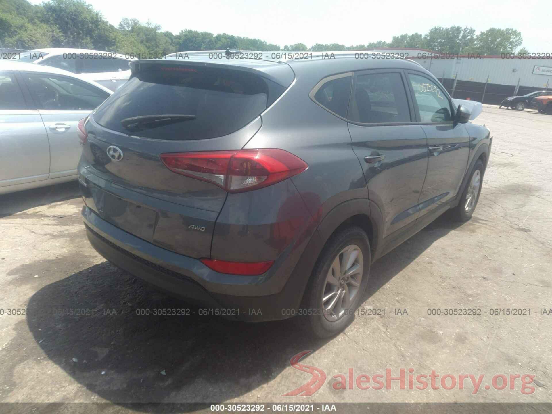 KM8J3CA43GU096283 2016 HYUNDAI TUCSON