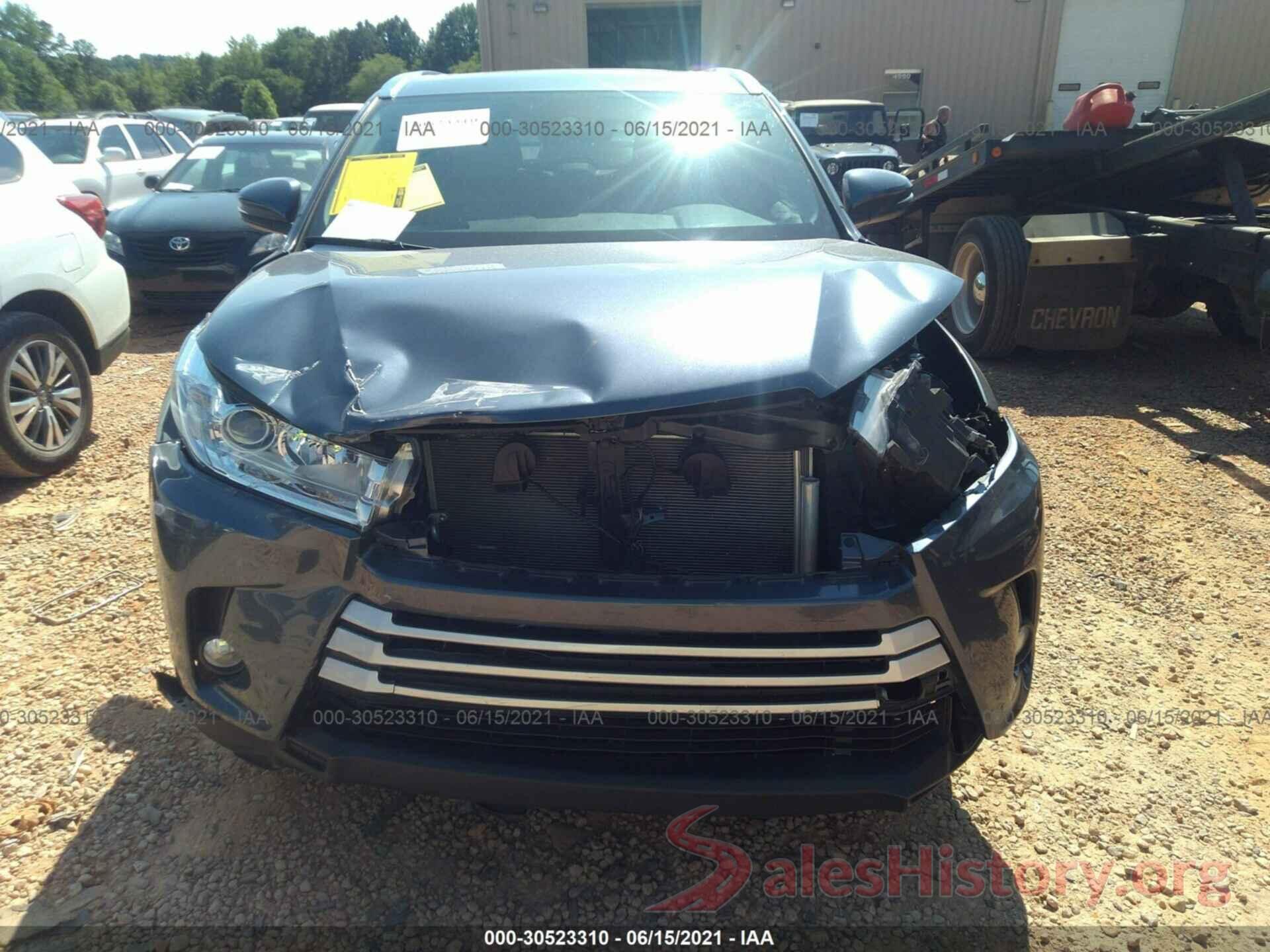 5TDKZRFH2KS342226 2019 TOYOTA HIGHLANDER