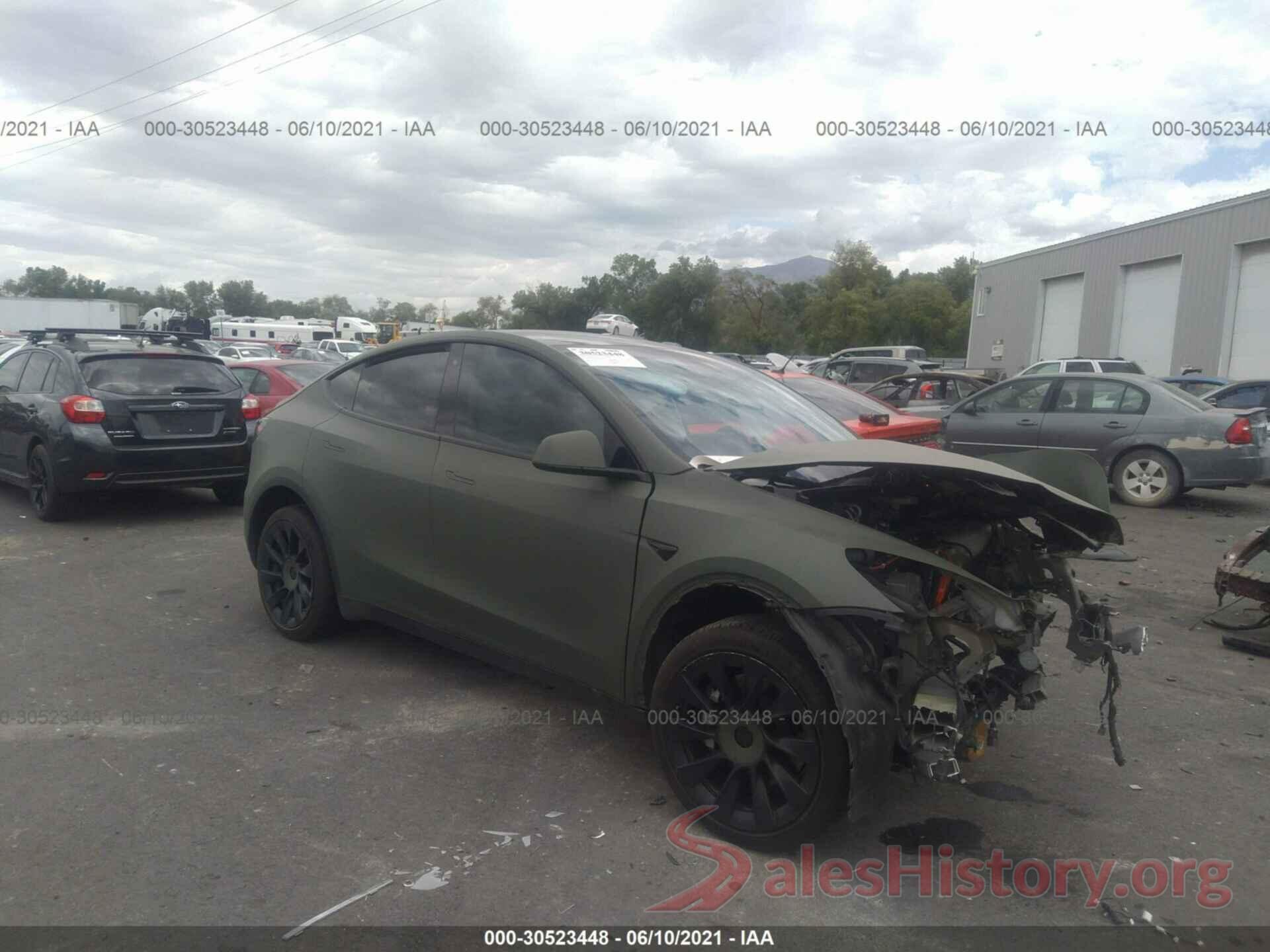 5YJYGDEE9LF025821 2020 TESLA MODEL Y