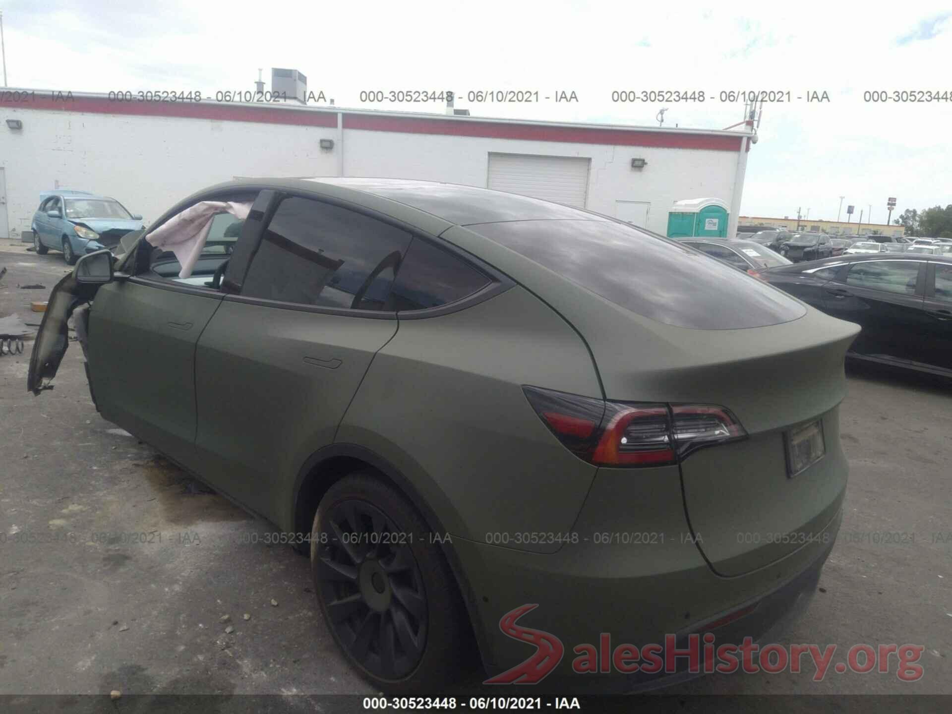 5YJYGDEE9LF025821 2020 TESLA MODEL Y