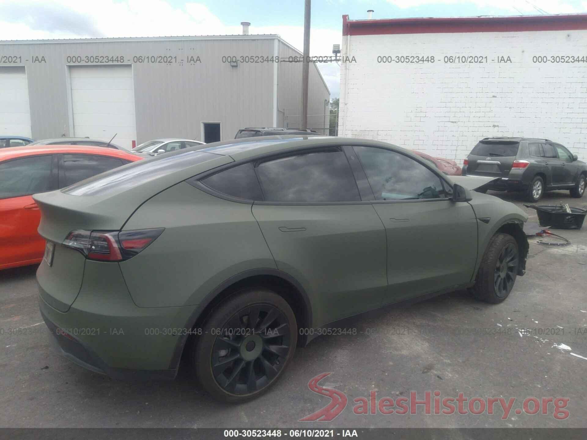 5YJYGDEE9LF025821 2020 TESLA MODEL Y