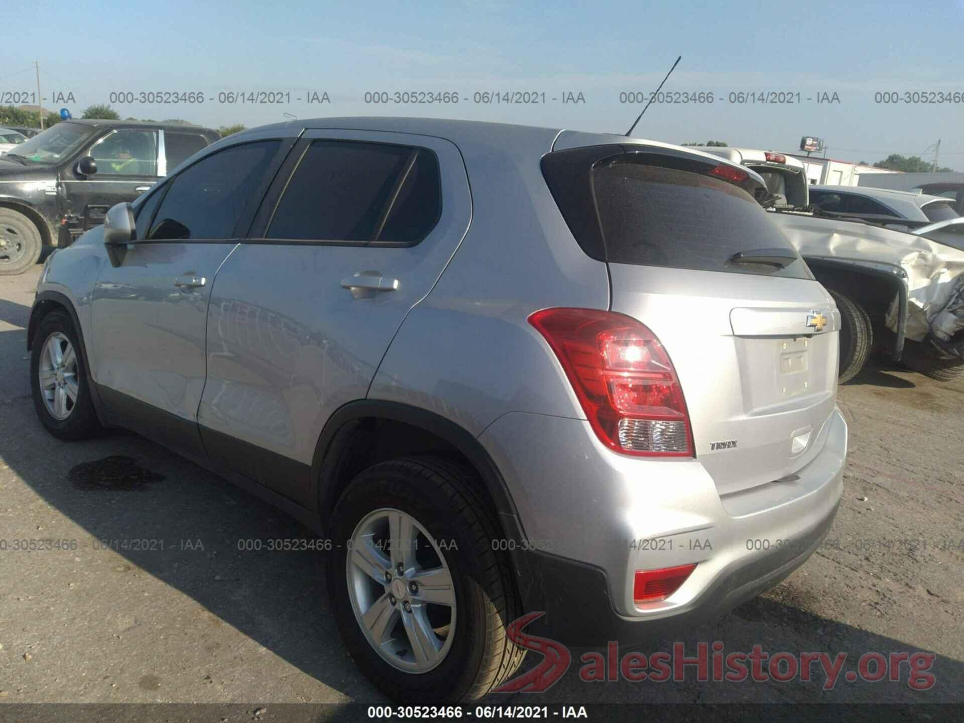 3GNCJKSBXLL138132 2020 CHEVROLET TRAX