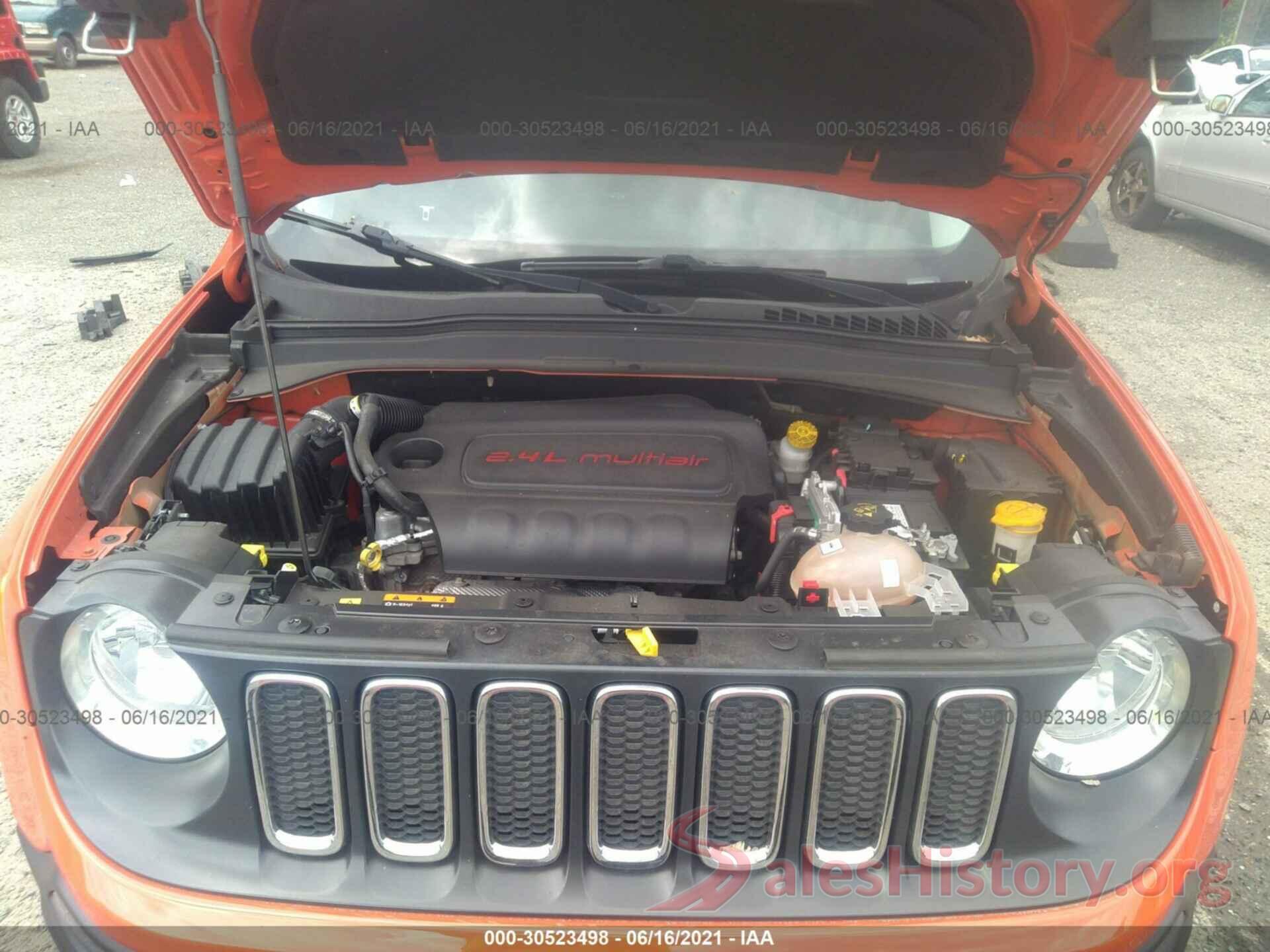 ZACCJAAT6GPC76387 2016 JEEP RENEGADE