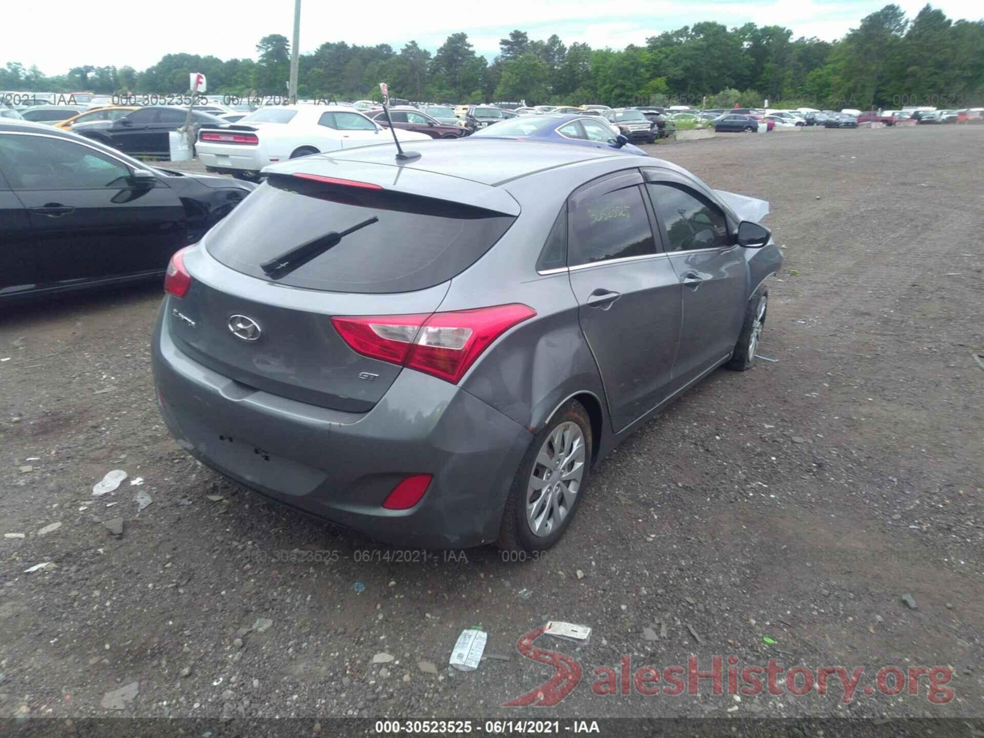 KMHD35LH6GU287236 2016 HYUNDAI ELANTRA GT