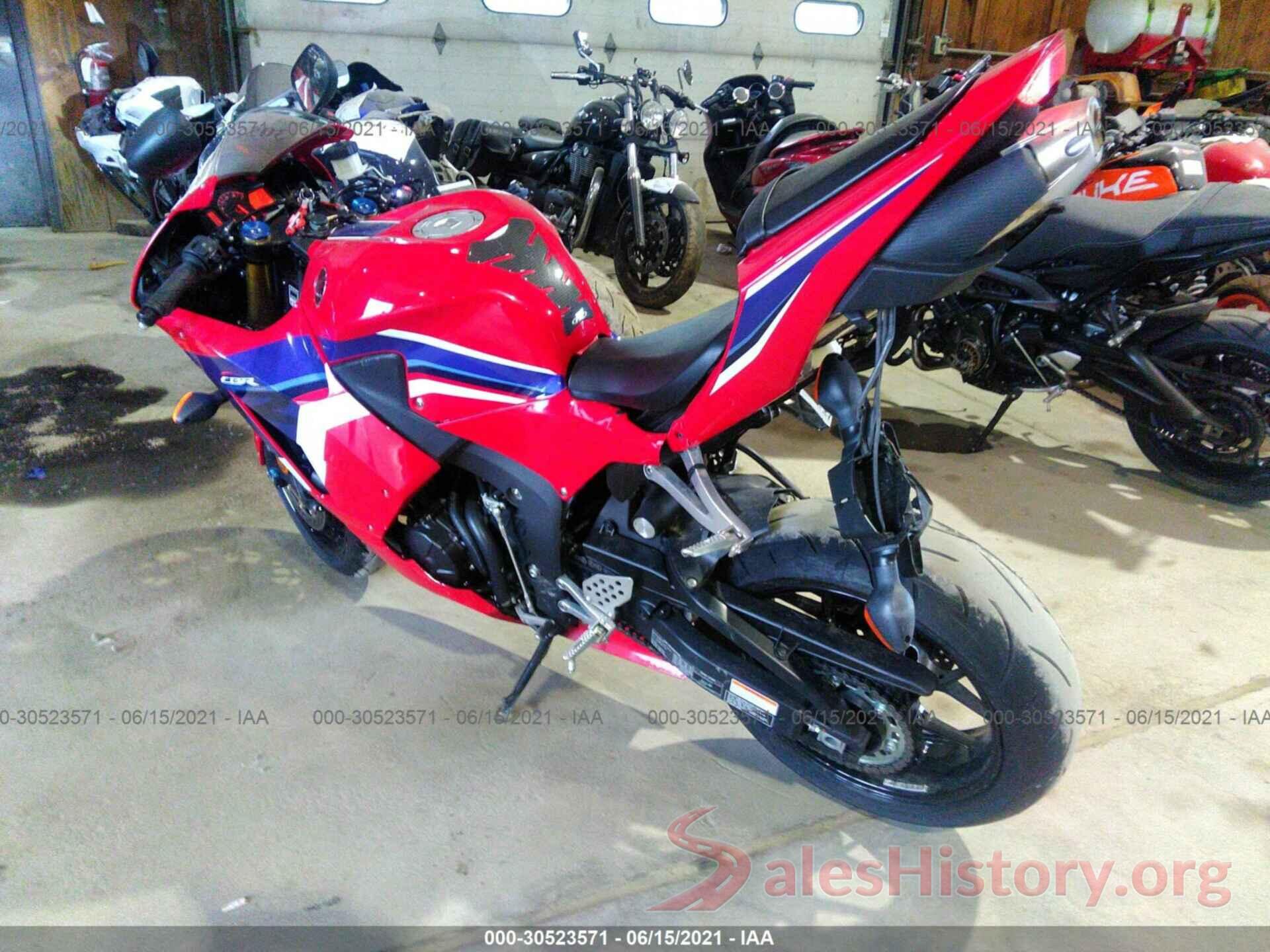 JH2PC40J7MK700296 2021 HONDA CBR600