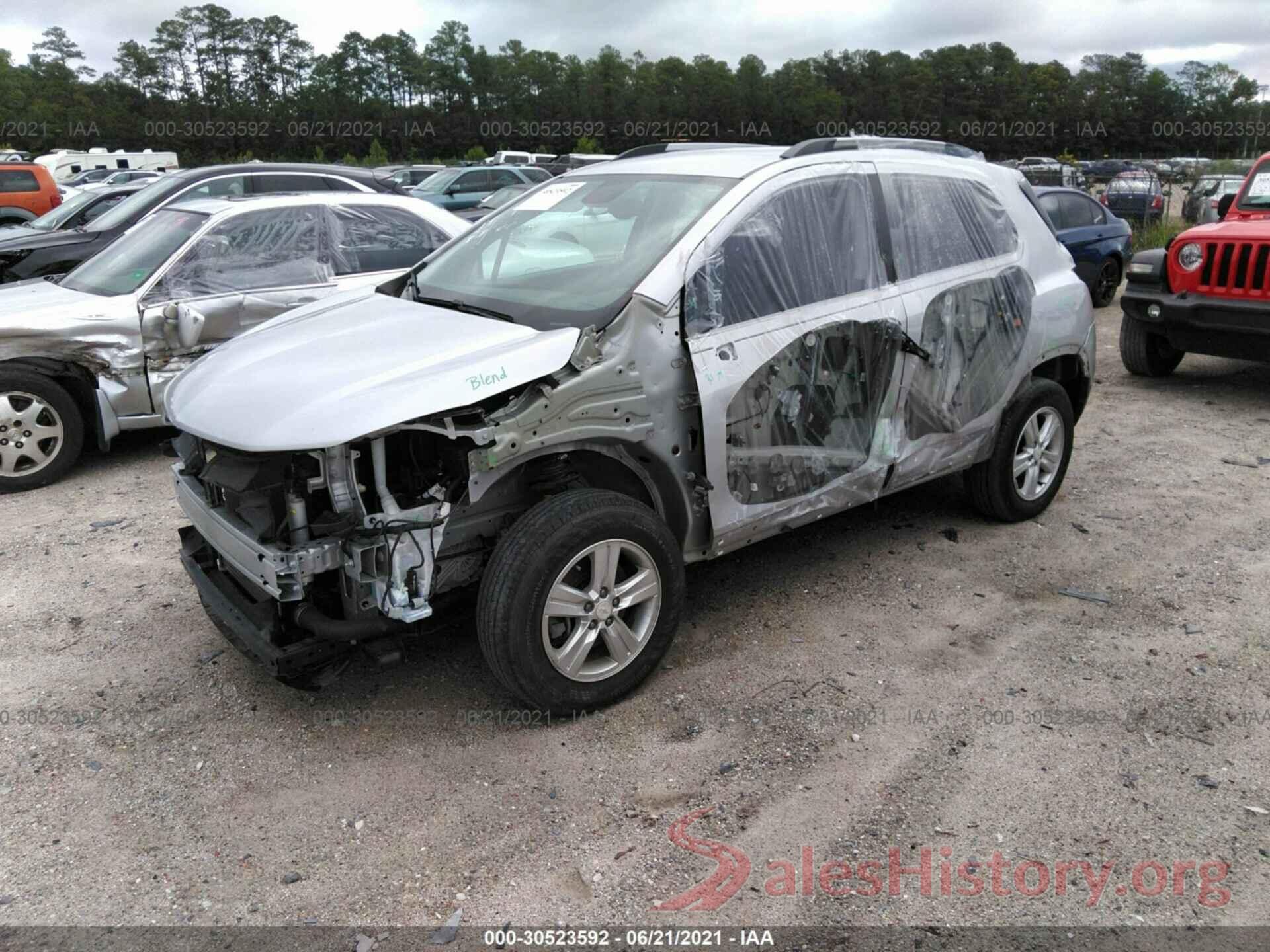 3GNCJPSB0HL271938 2017 CHEVROLET TRAX