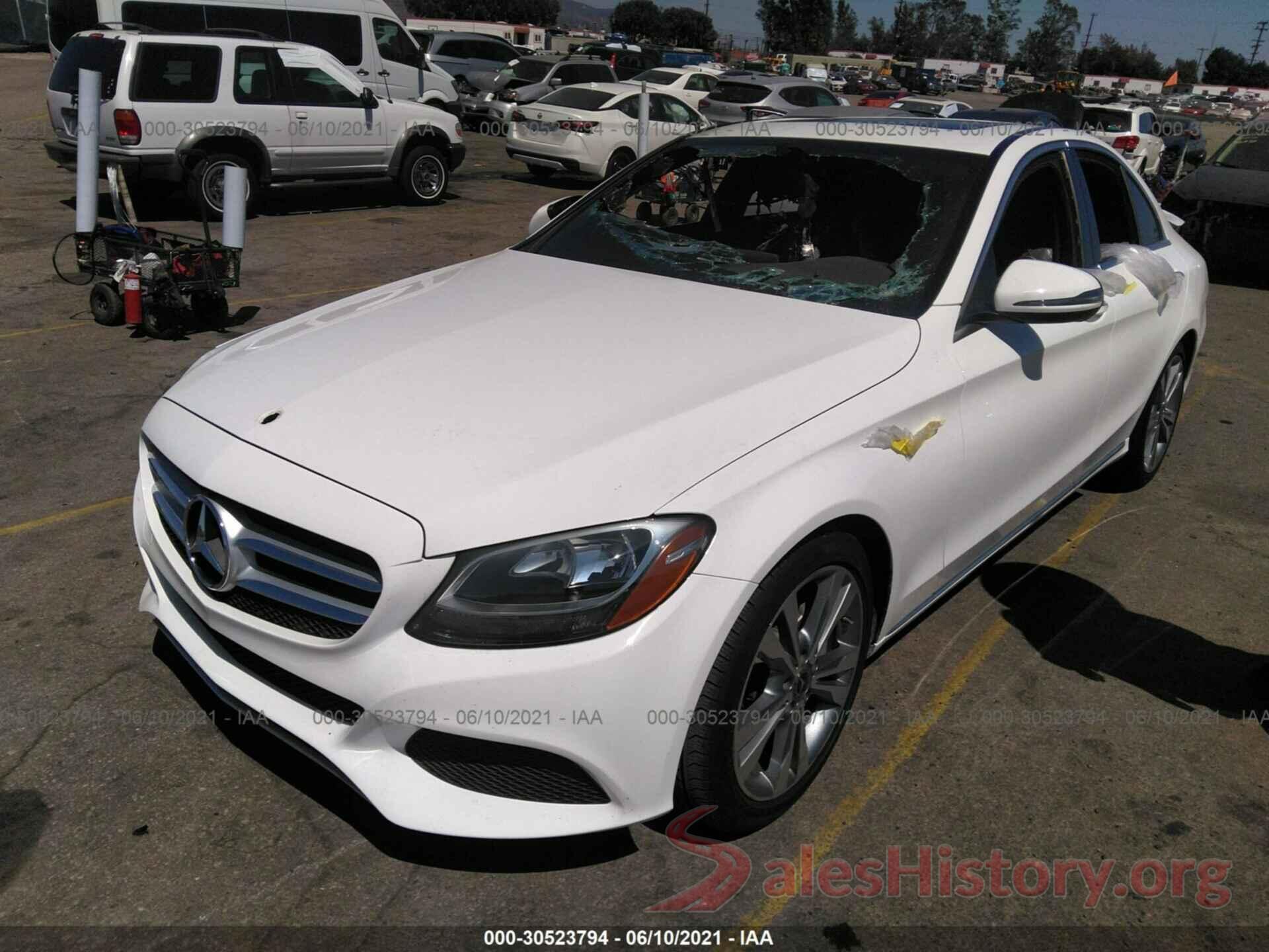 55SWF4JB5JU281648 2018 MERCEDES-BENZ C-CLASS