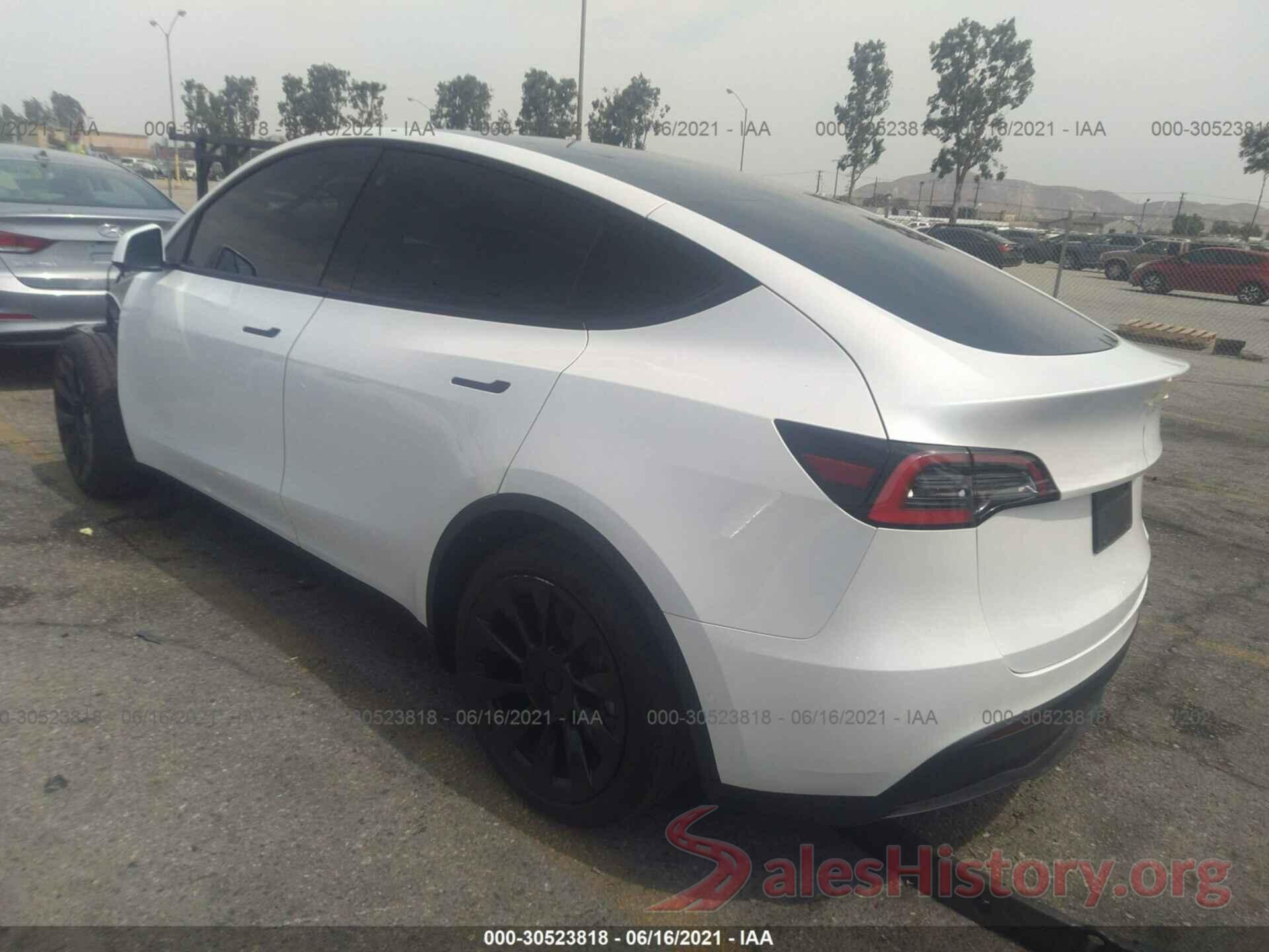 5YJYGDED1MF125792 2021 TESLA MODEL Y