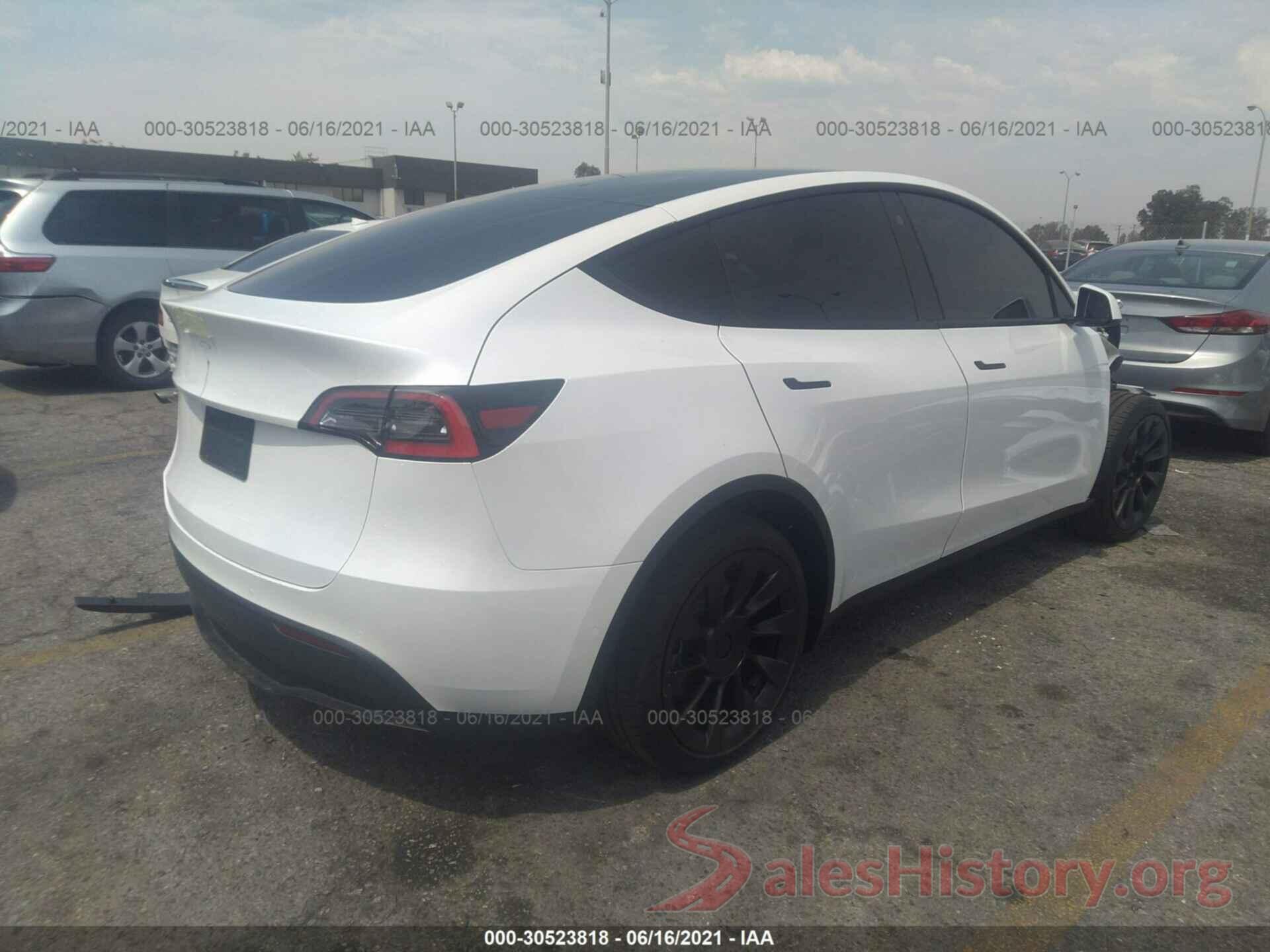 5YJYGDED1MF125792 2021 TESLA MODEL Y