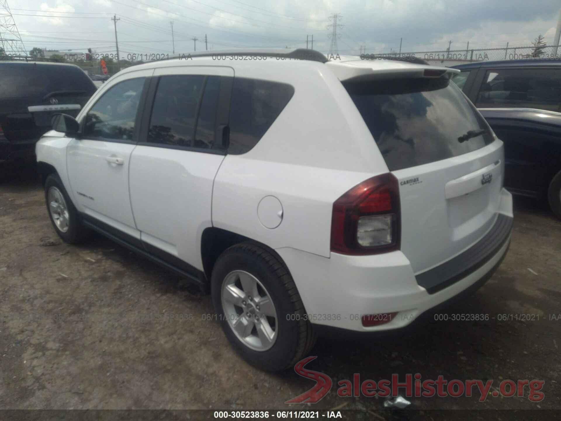 1C4NJCBB5HD134123 2017 JEEP COMPASS