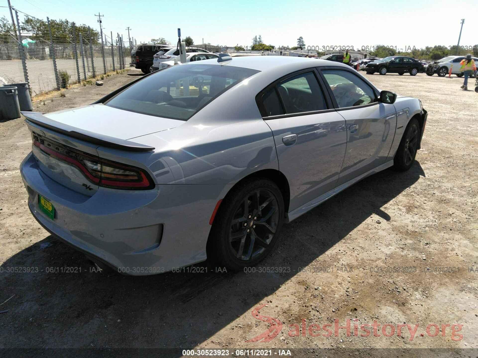 2C3CDXCT7MH561690 2021 DODGE CHARGER