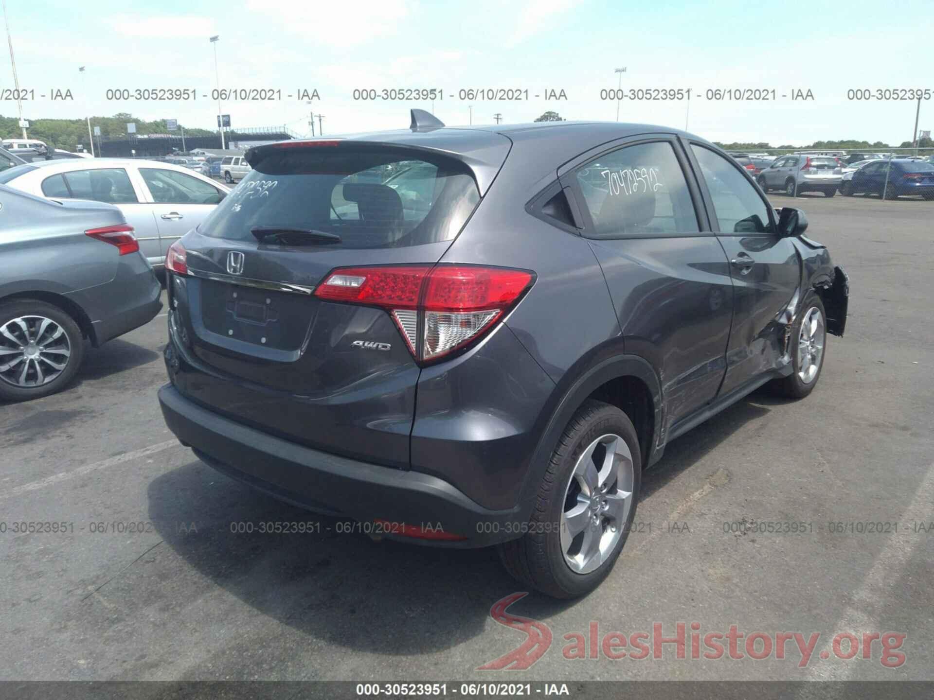 3CZRU6H36LM727703 2020 HONDA HR-V