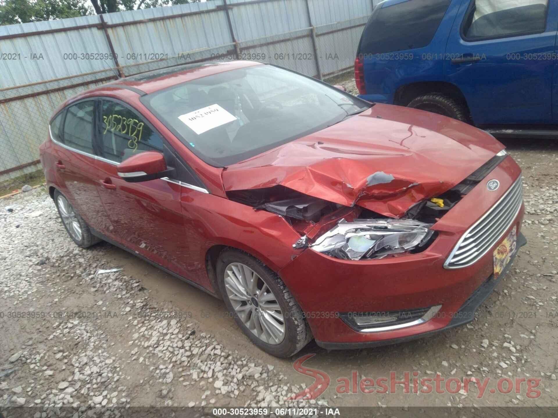 1FADP3N25JL314435 2018 FORD FOCUS