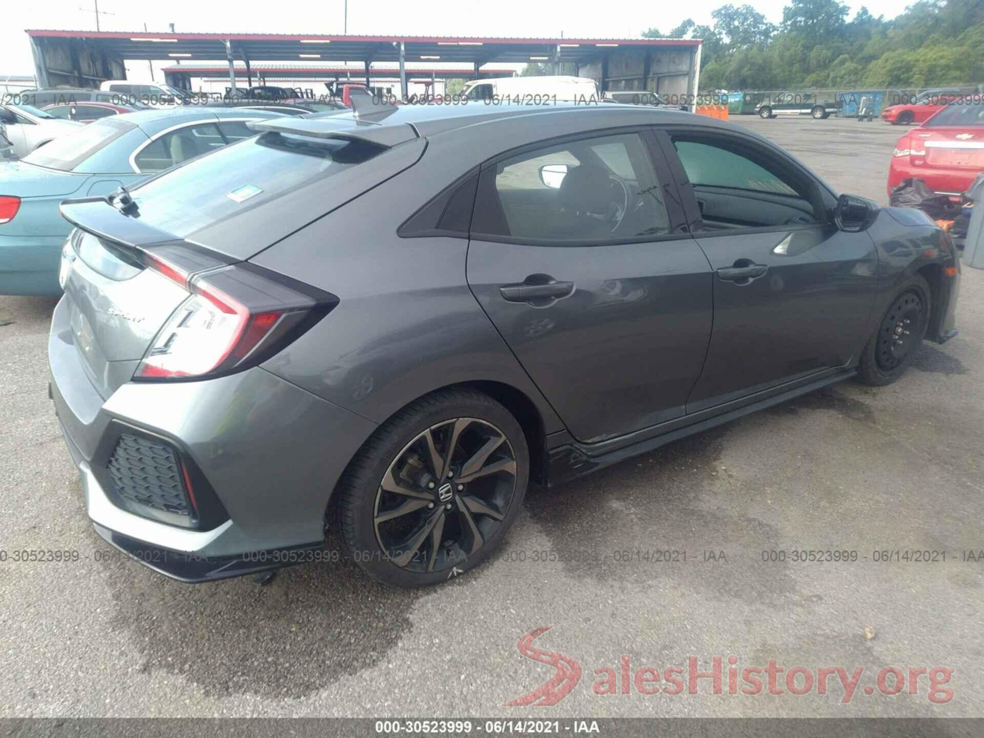 SHHFK7H49JU228519 2018 HONDA CIVIC HATCHBACK