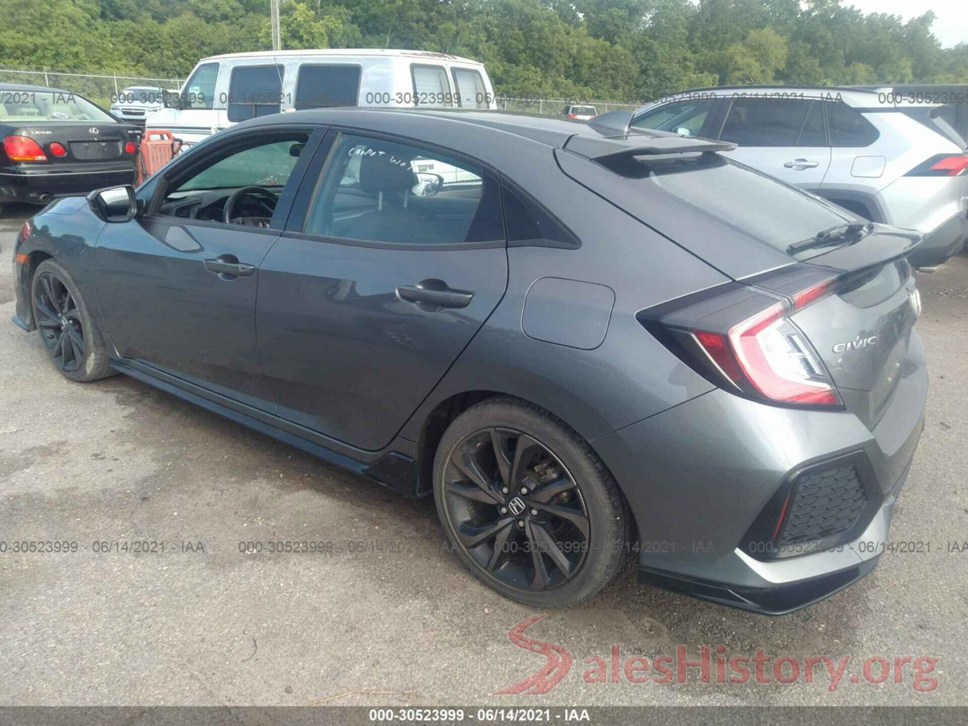 SHHFK7H49JU228519 2018 HONDA CIVIC HATCHBACK