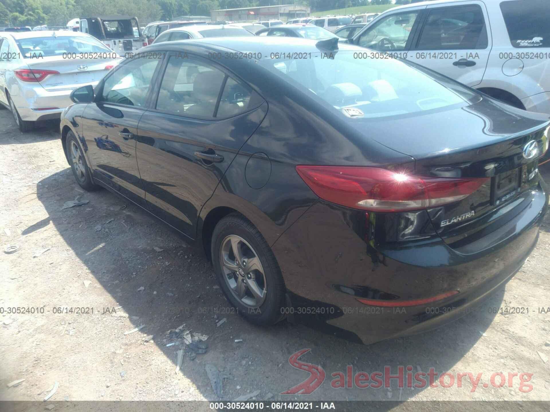 5NPD94LA4HH090285 2017 HYUNDAI ELANTRA