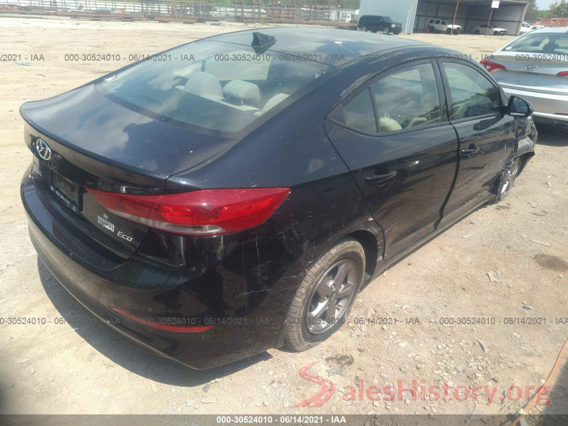 5NPD94LA4HH090285 2017 HYUNDAI ELANTRA