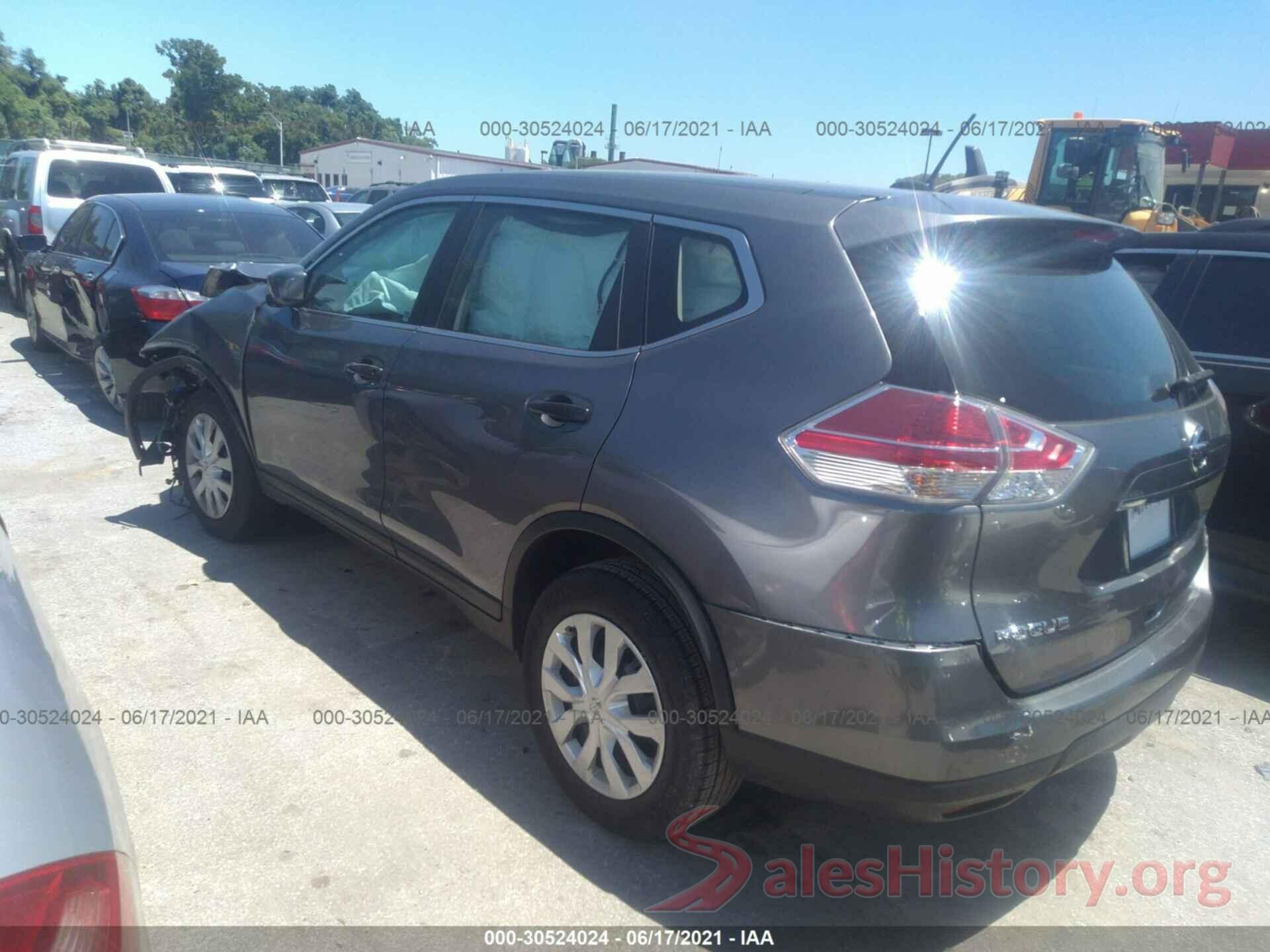 KNMAT2MV7GP670403 2016 NISSAN ROGUE