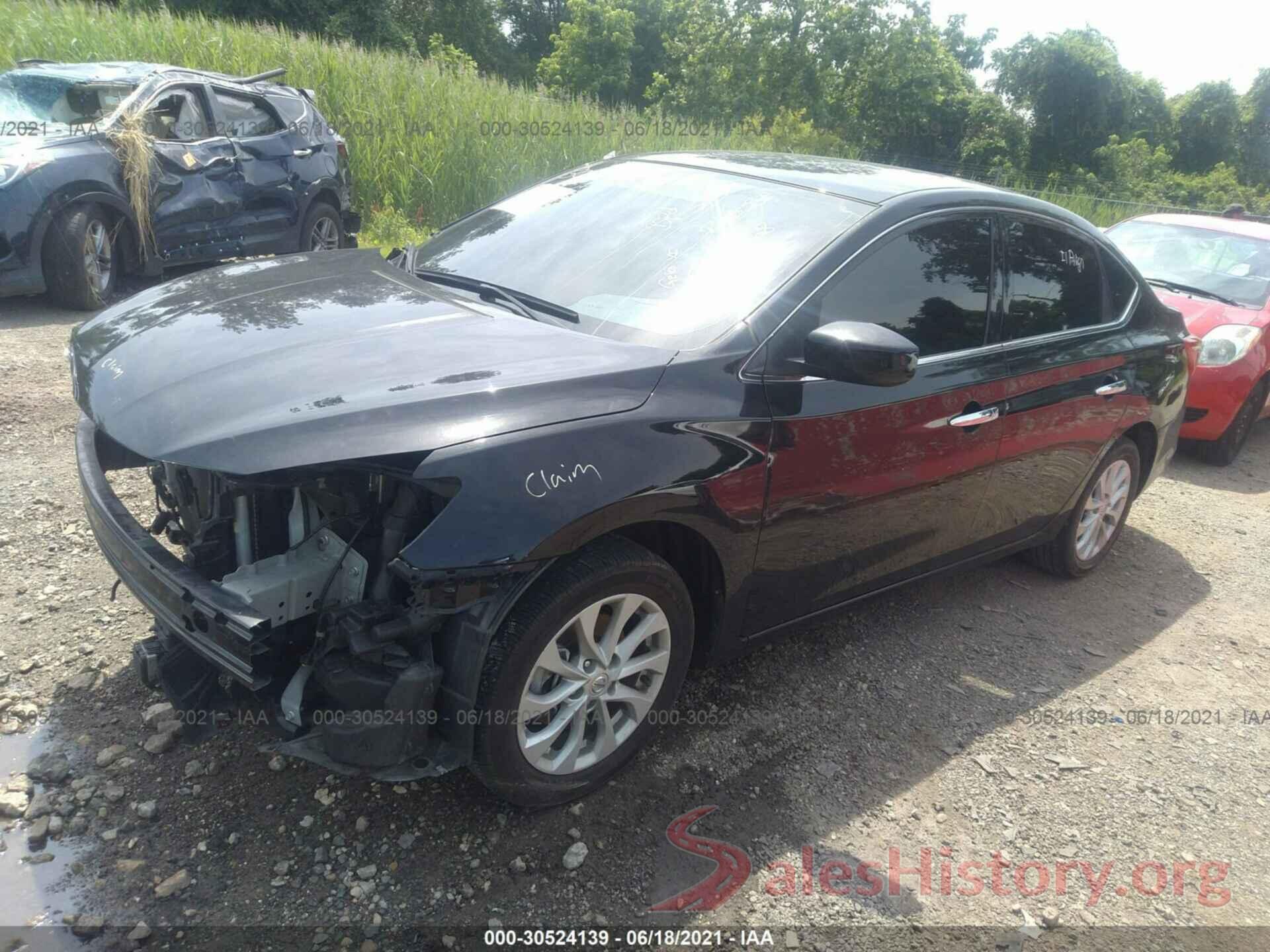 3N1AB7AP5KL624968 2019 NISSAN SENTRA