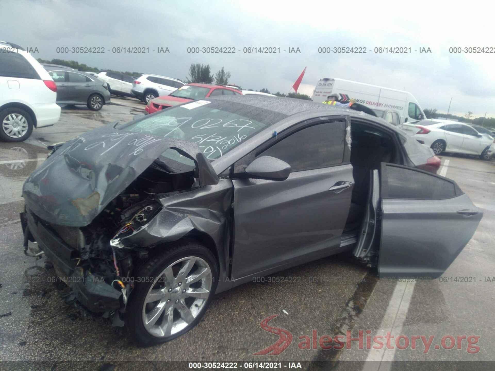 KMHDH4AE2GU570267 2016 HYUNDAI ELANTRA