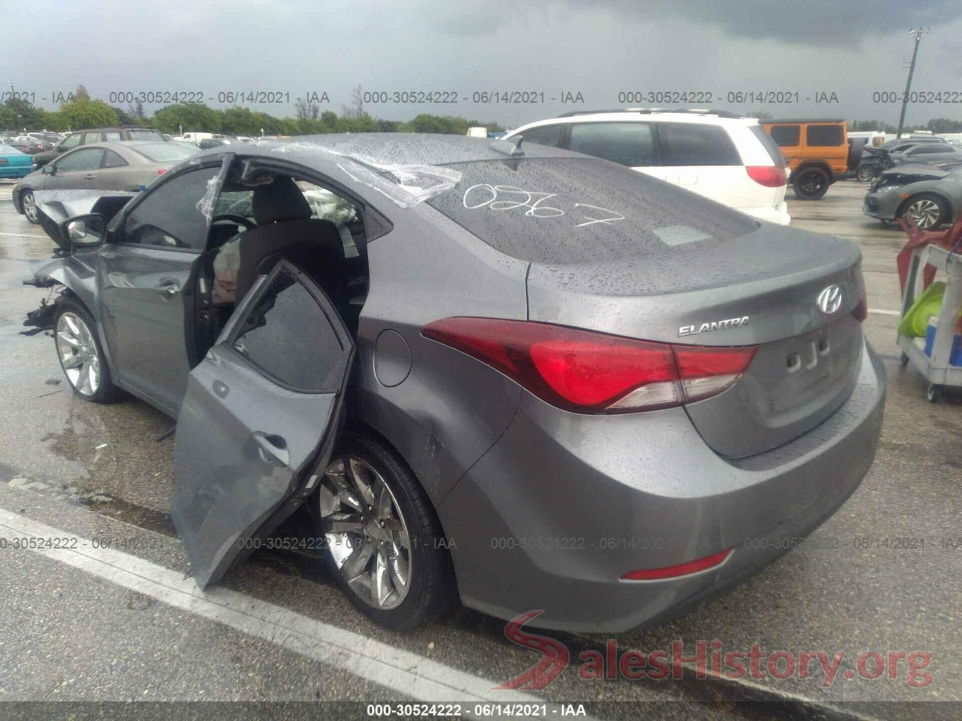 KMHDH4AE2GU570267 2016 HYUNDAI ELANTRA