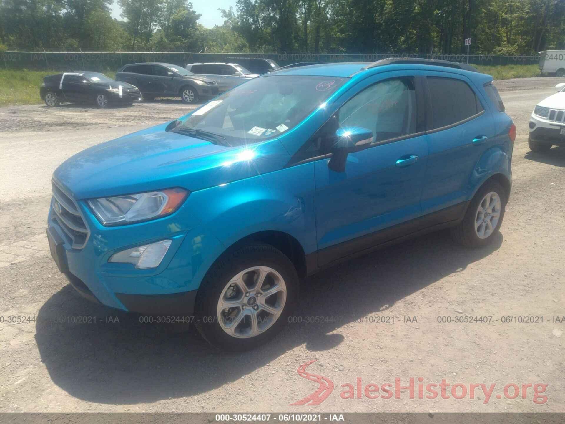 MAJ6S3GL6LC343846 2020 FORD ECOSPORT