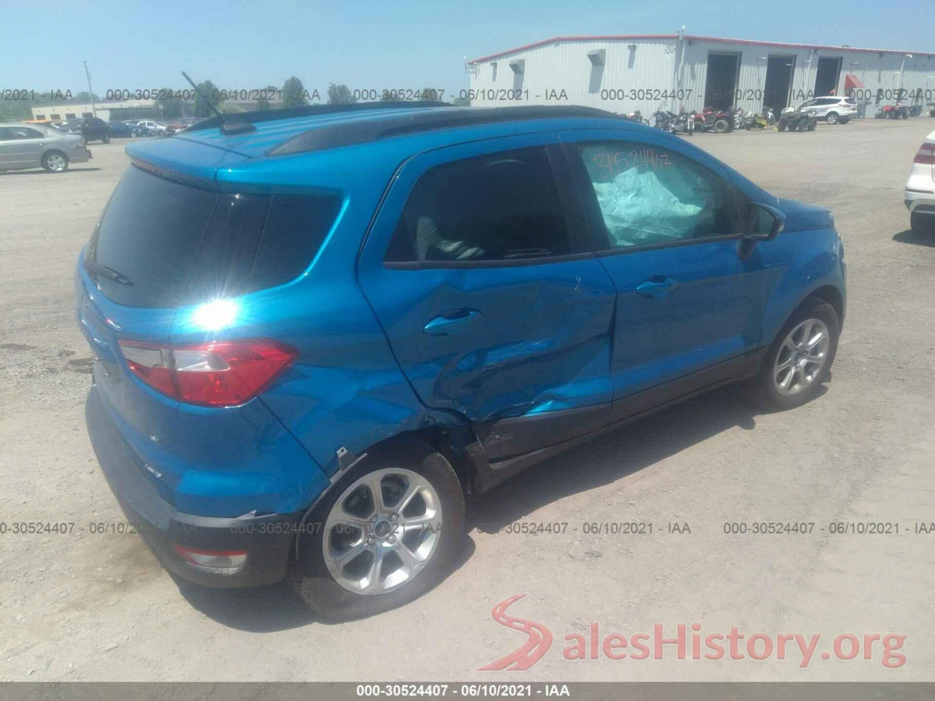 MAJ6S3GL6LC343846 2020 FORD ECOSPORT