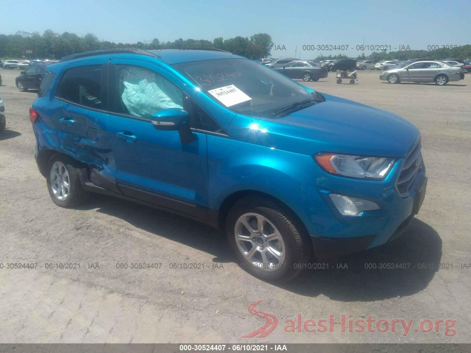 MAJ6S3GL6LC343846 2020 FORD ECOSPORT