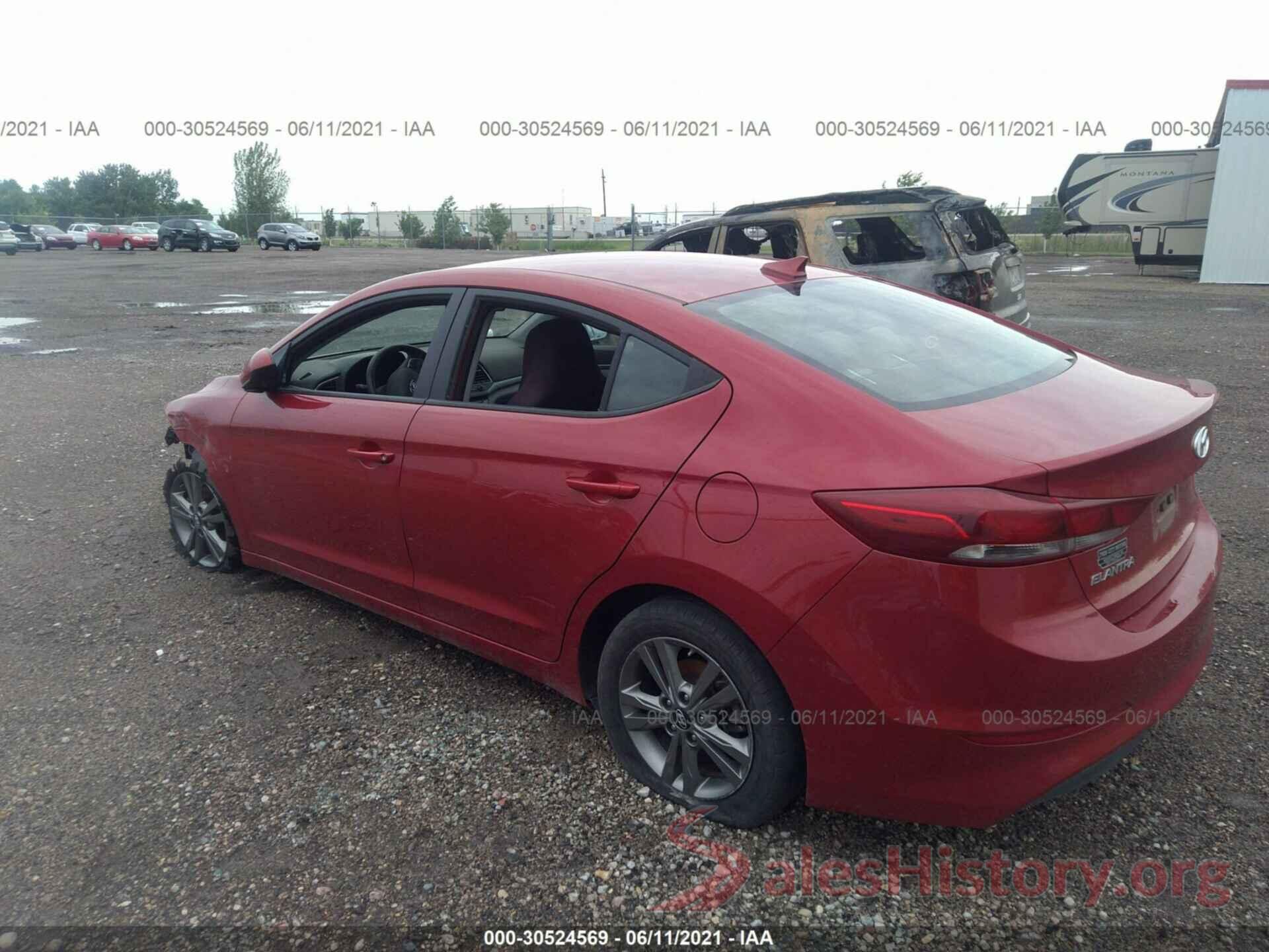 5NPD84LF1JH263216 2018 HYUNDAI ELANTRA