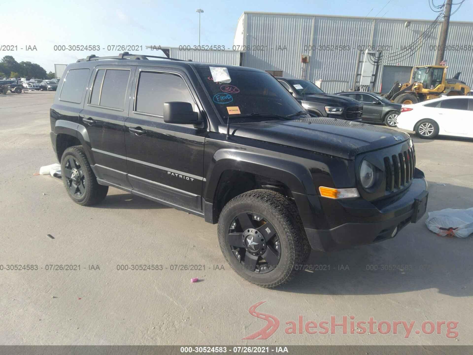 1C4NJRBB8HD128920 2017 JEEP PATRIOT