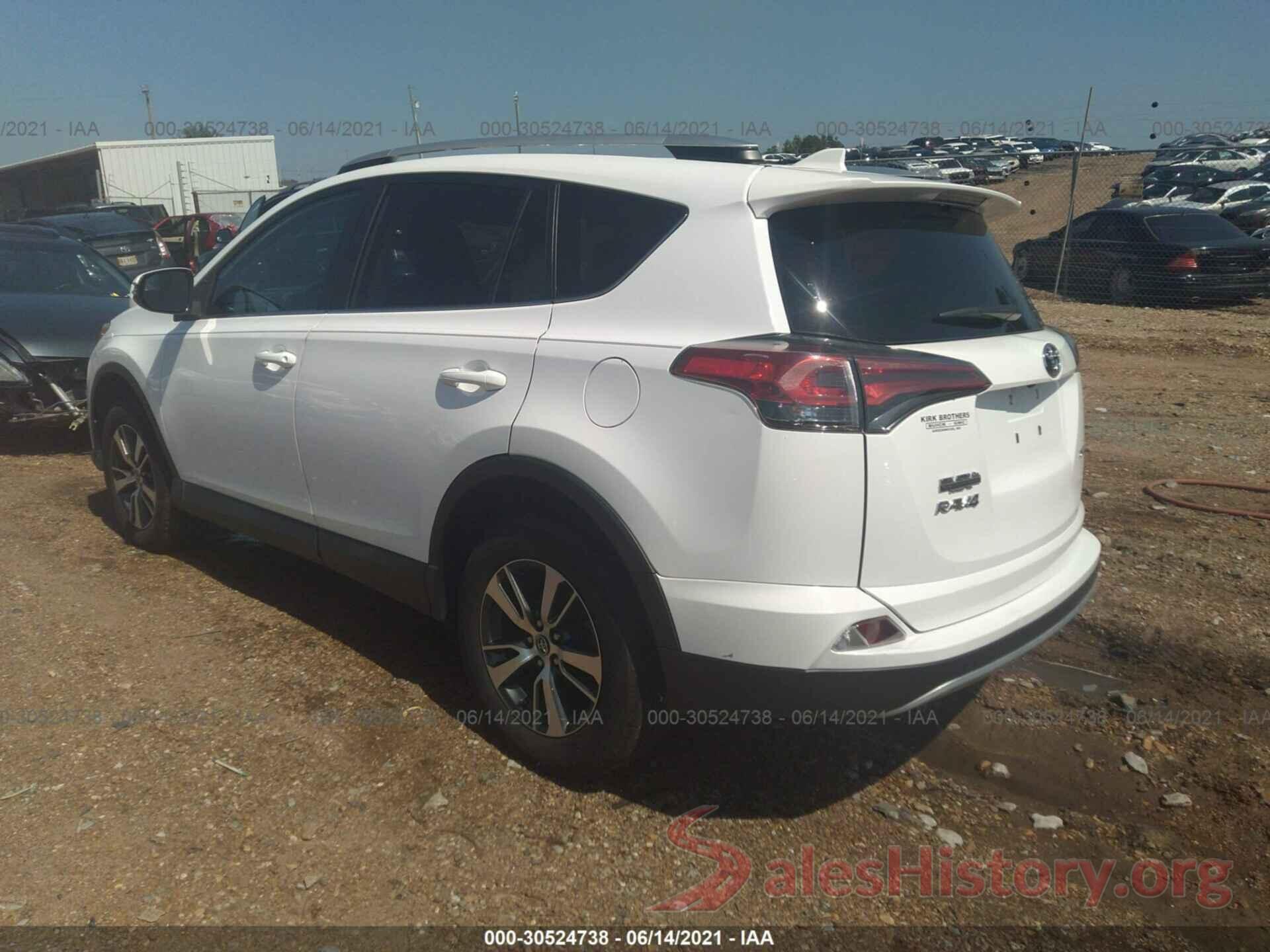 2T3WFREV9GW276295 2016 TOYOTA RAV4