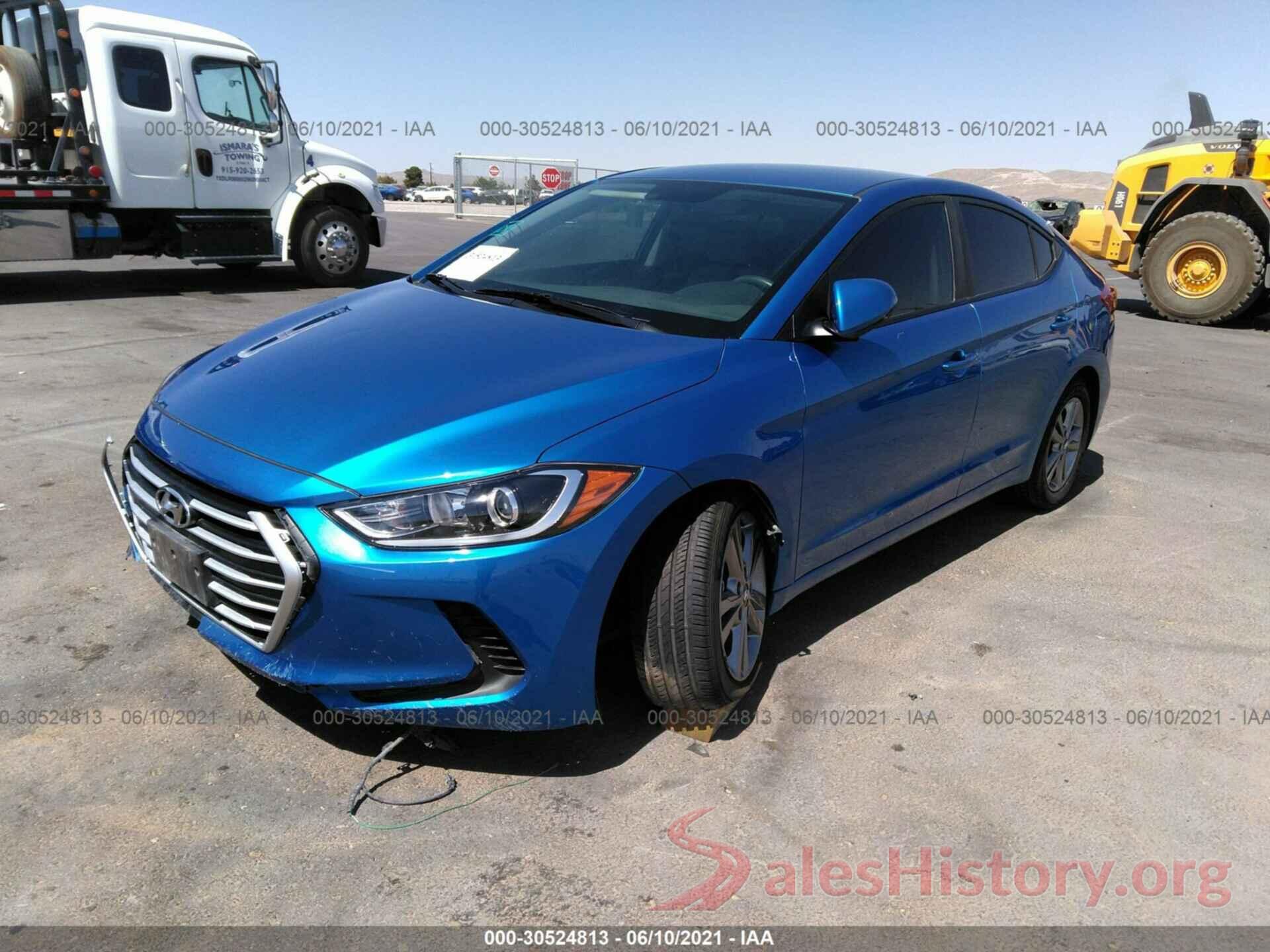 5NPD84LFXJH398582 2018 HYUNDAI ELANTRA