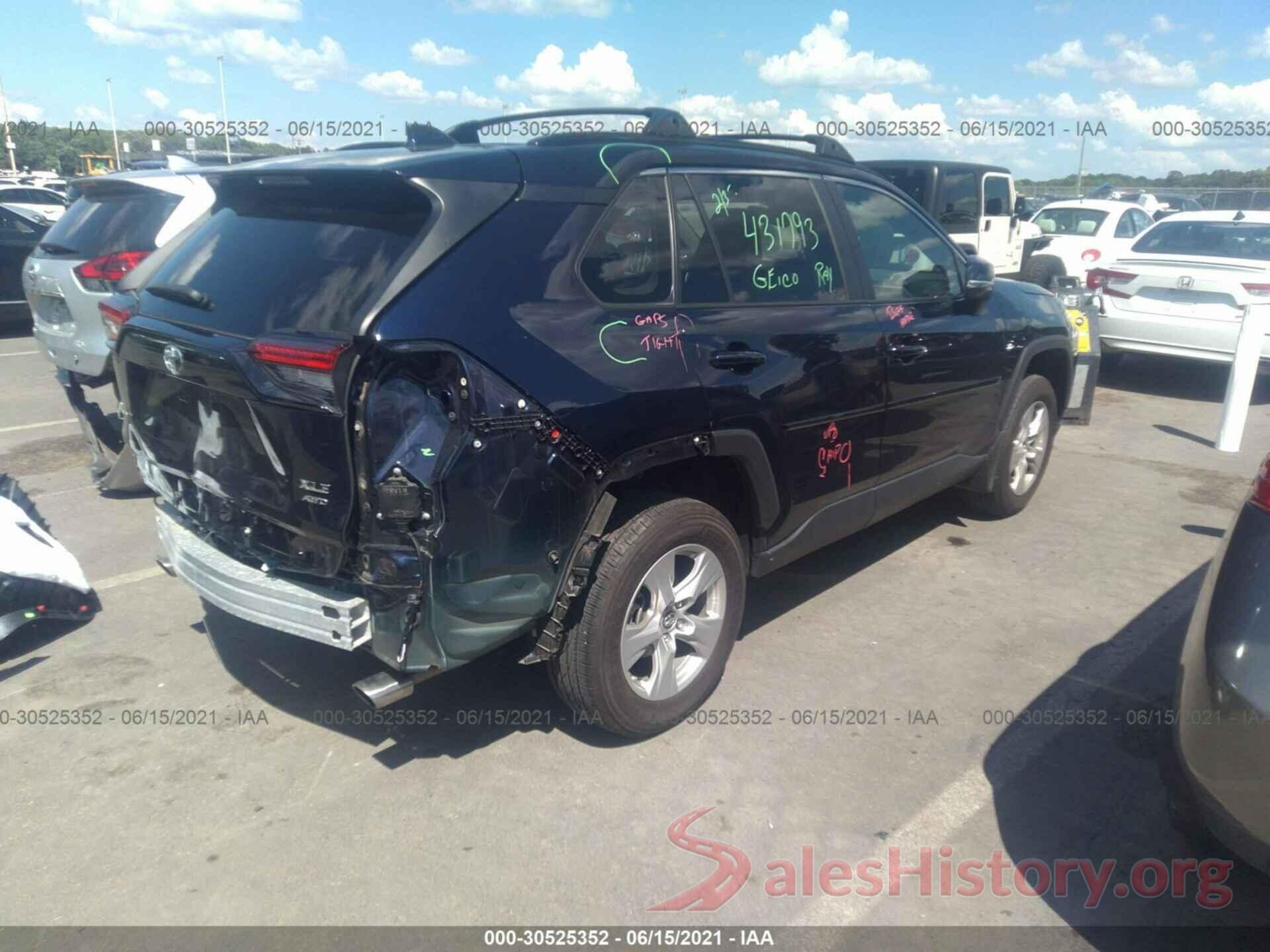 2T3P1RFV4KW040261 2019 TOYOTA RAV4