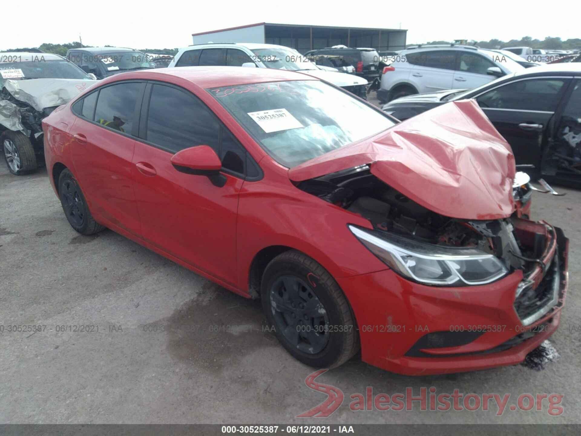 1G1BC5SMXH7133633 2017 CHEVROLET CRUZE