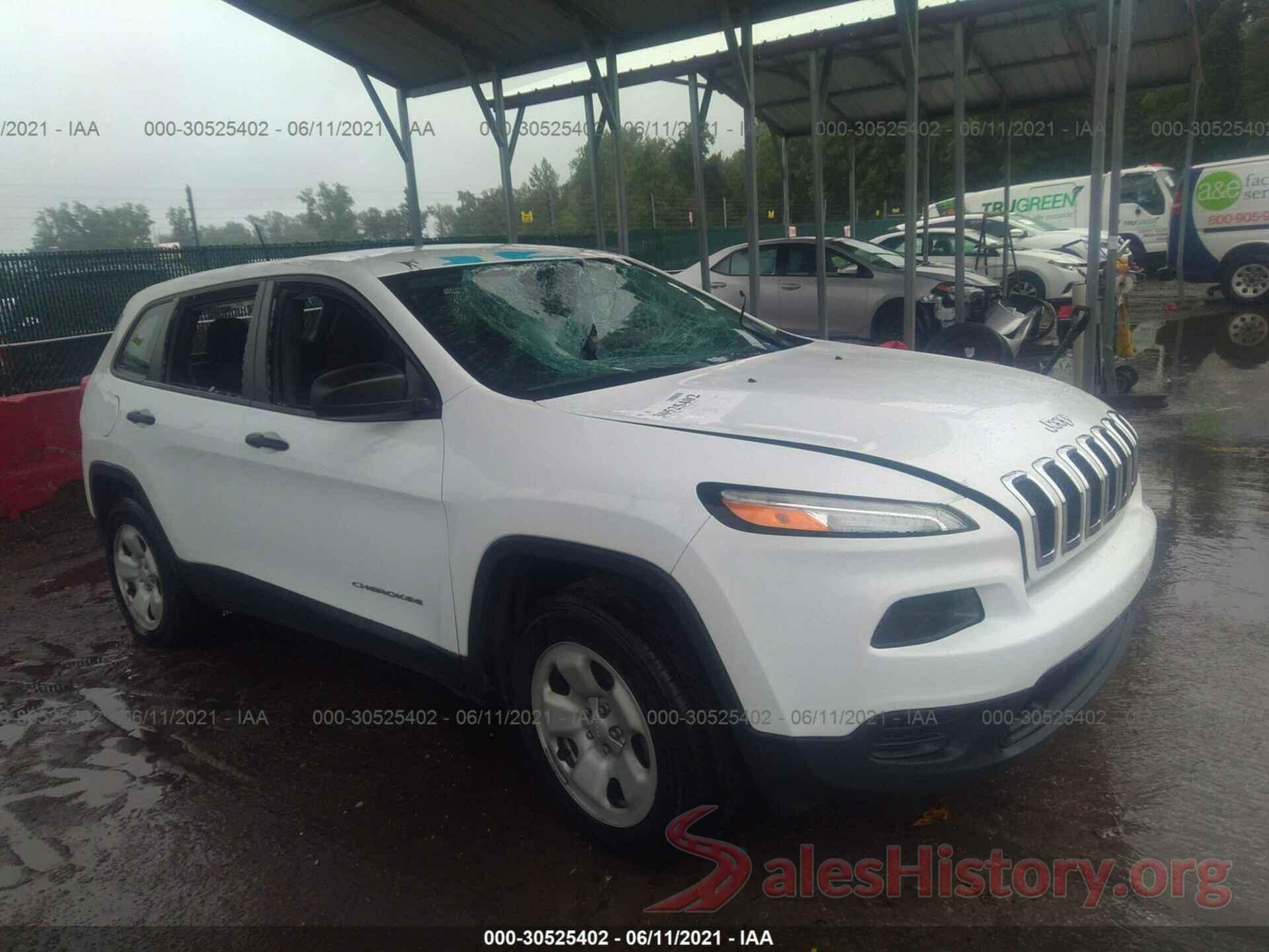 1C4PJMAB0GW203321 2016 JEEP CHEROKEE